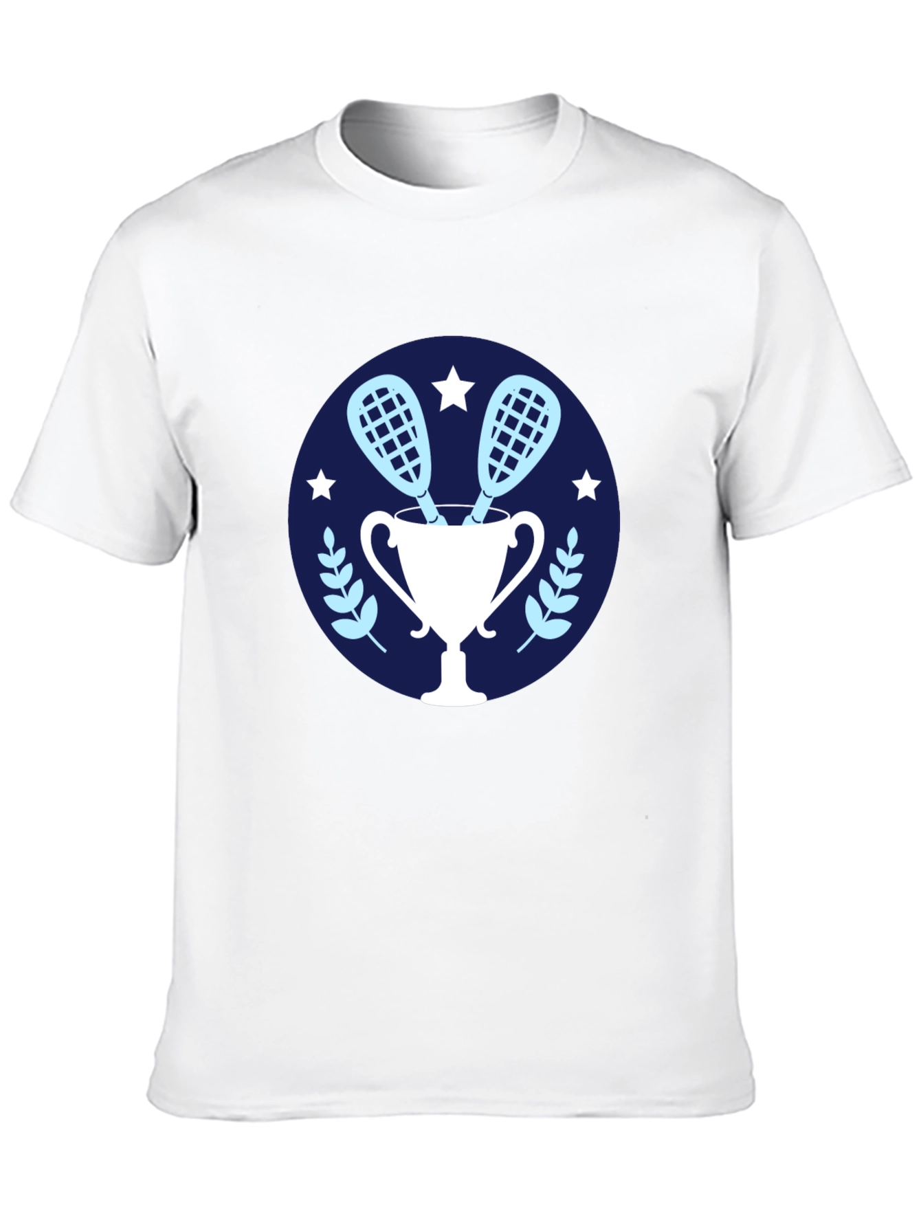 Lacrosse Champion Black T-Shirt