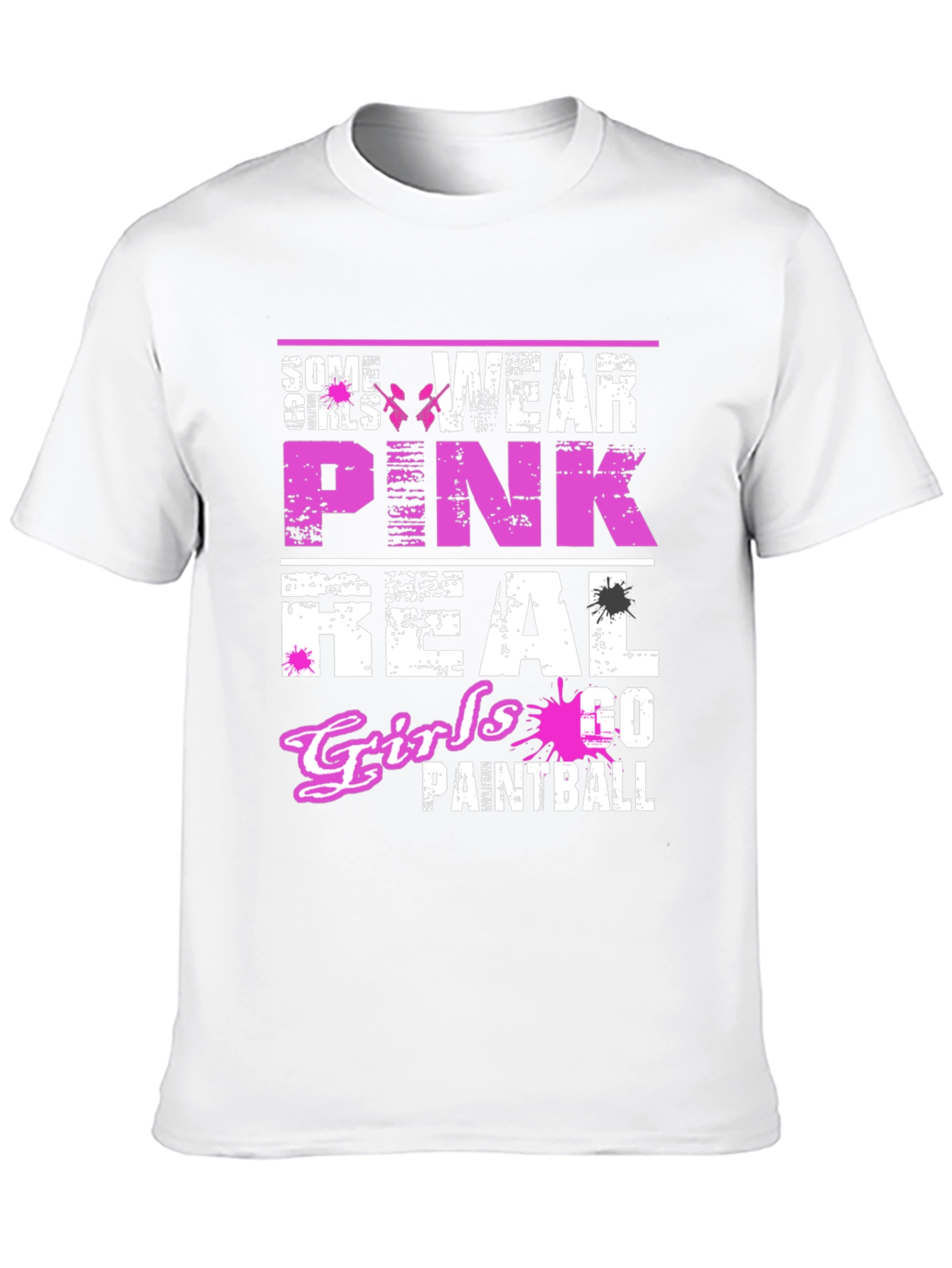 Real Girls Go Paintball T-Shirt