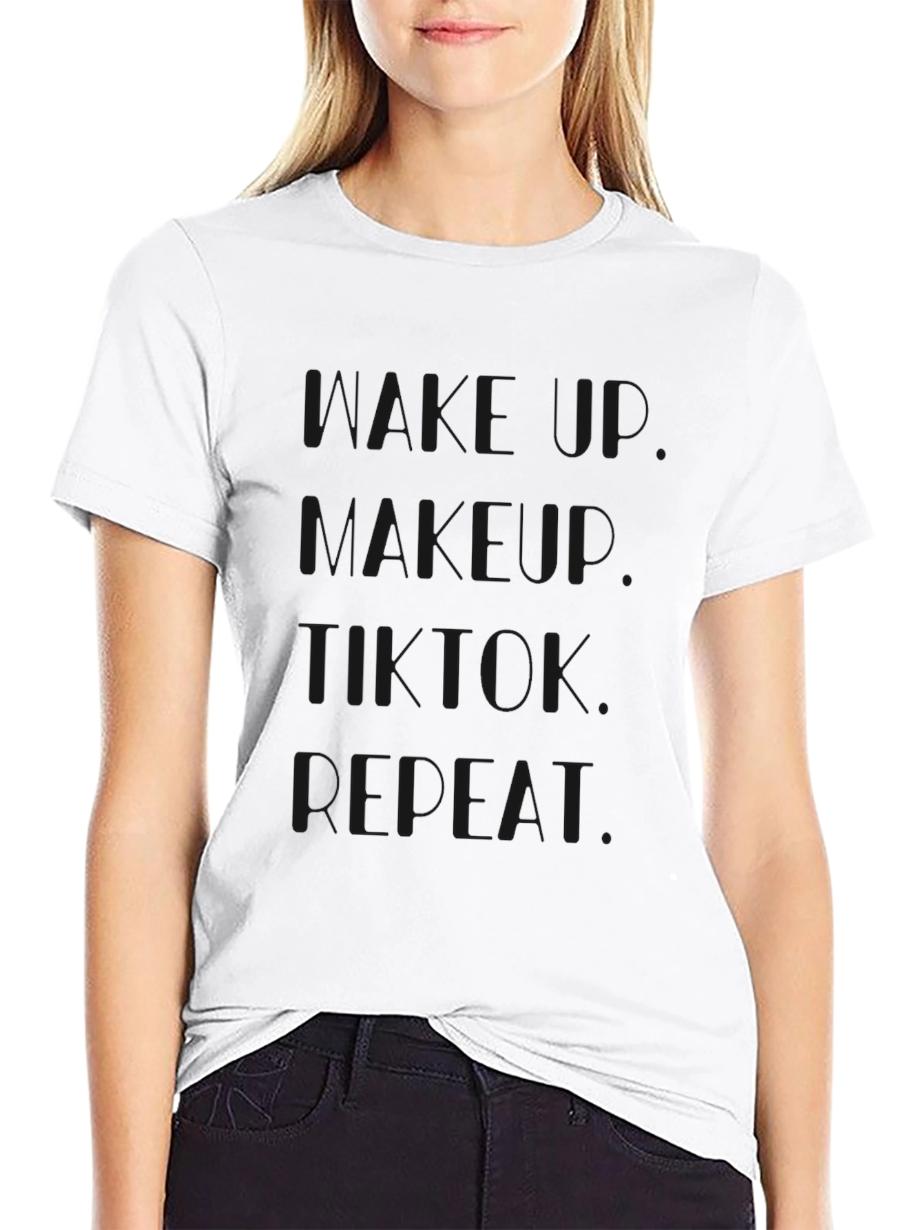 Eat. Sleep. Tiktok. Repeat. T-Shirt