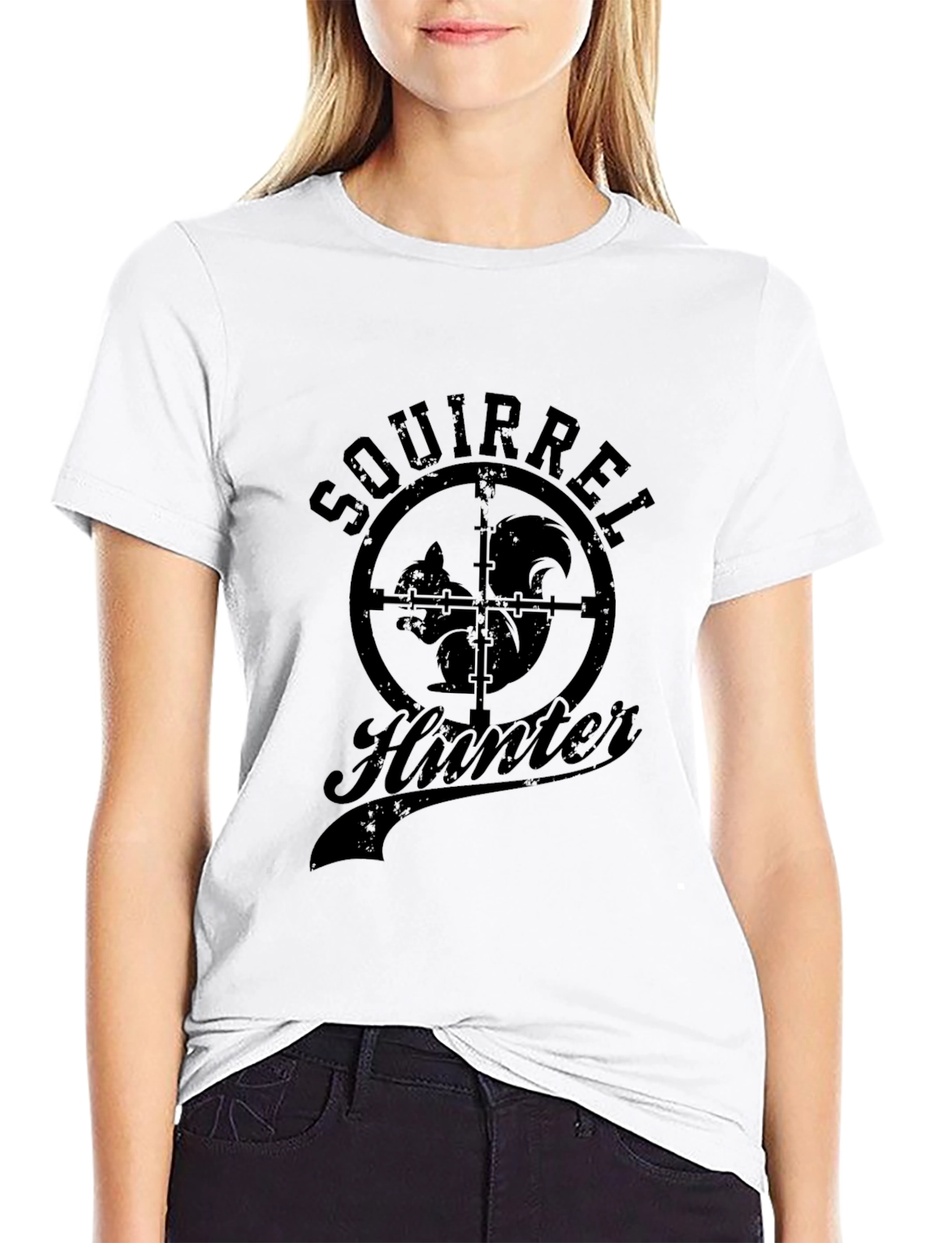 Squirrel Hunter Graphic Tee
