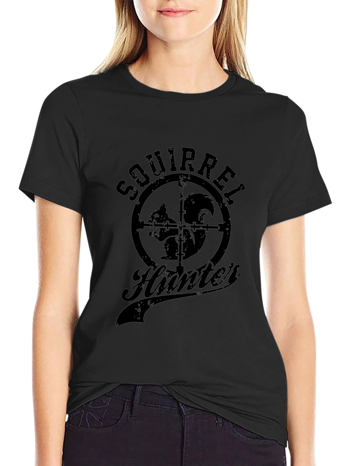 Squirrel Hunter Graphic Tee