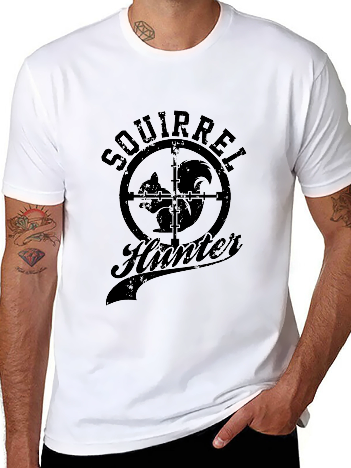 Squirrel Hunter Graphic Tee