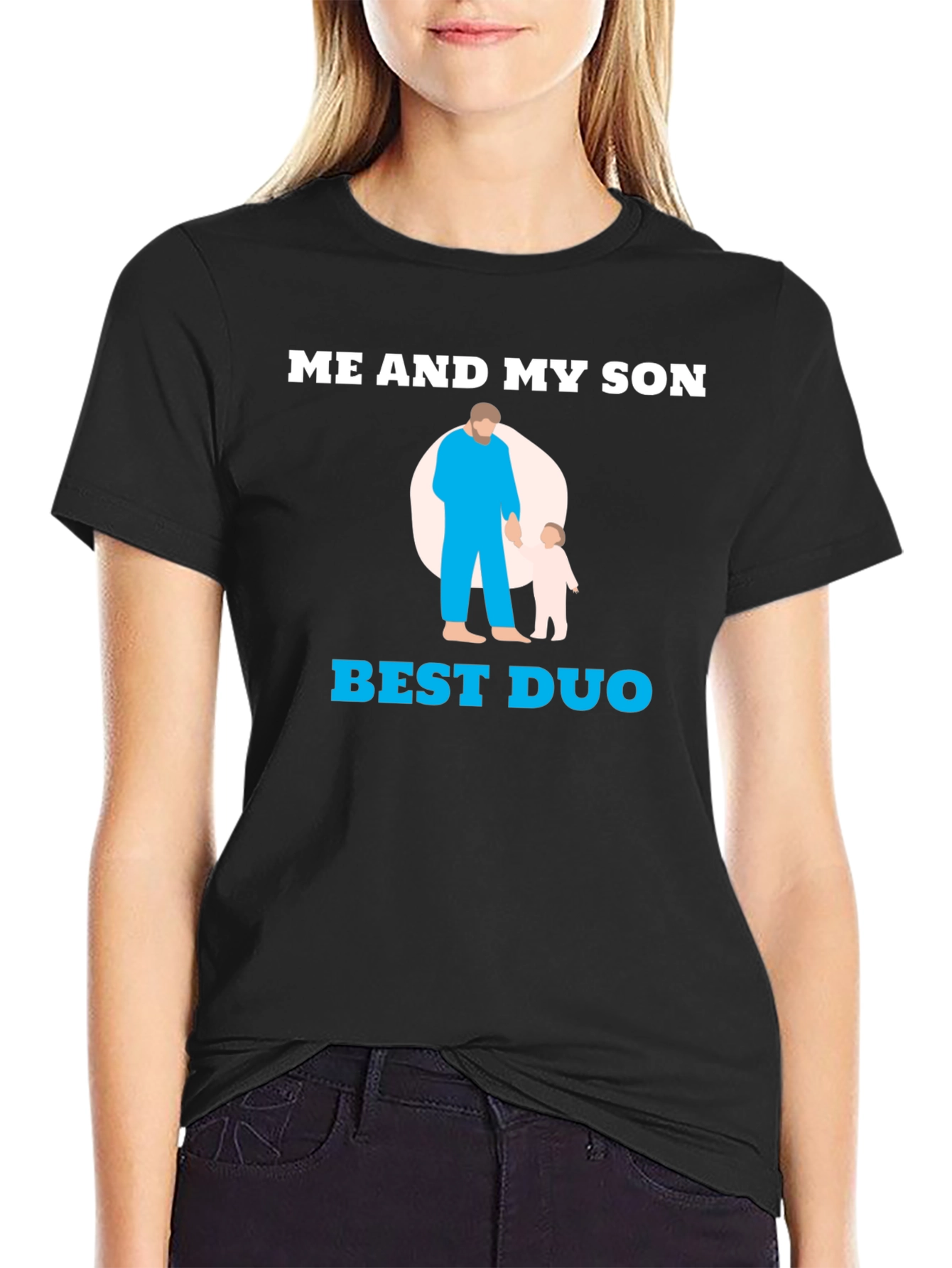 Matching Me and My Son Best Duo T-Shirt