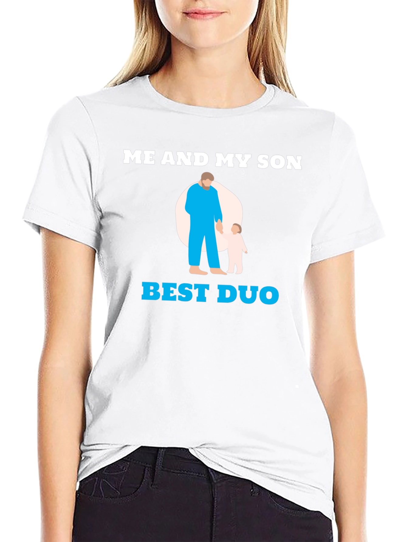 Matching Me and My Son Best Duo T-Shirt