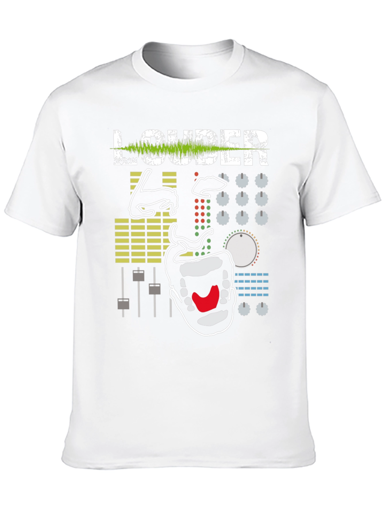 LOUDER Graphic Tee - Music Production Shirt