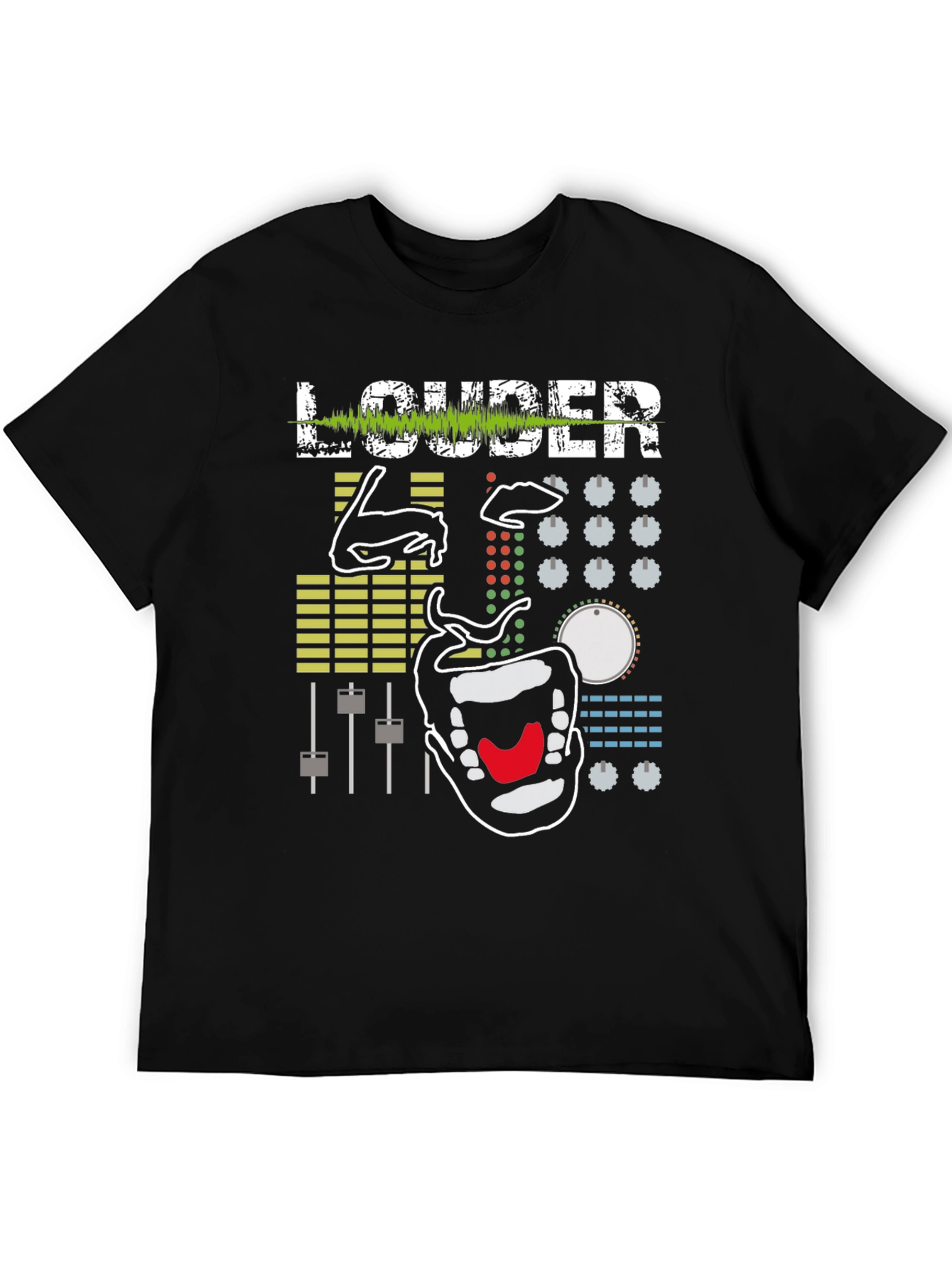 LOUDER Graphic Tee - Music Production Shirt