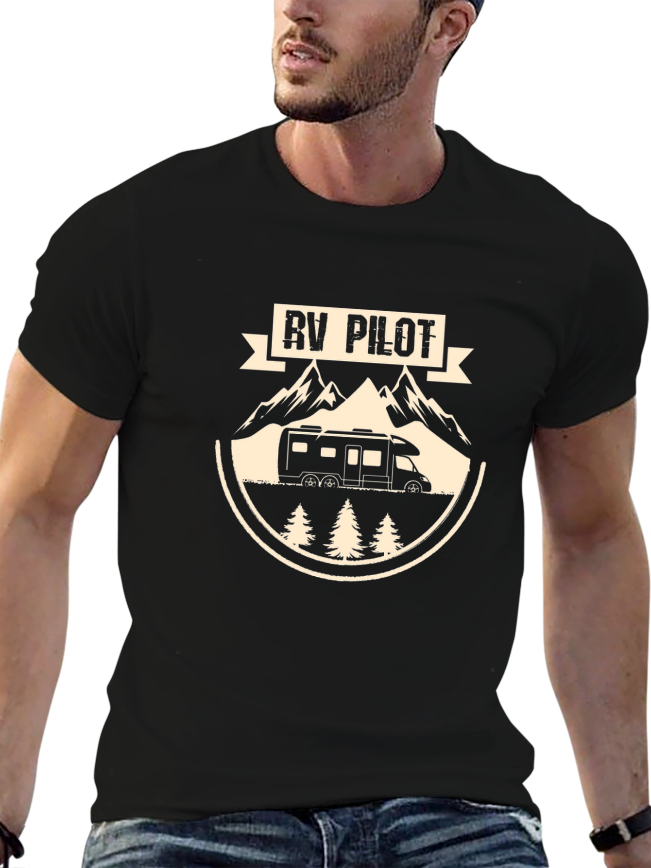 RV Pilot T-Shirt - Adventure Awaits!