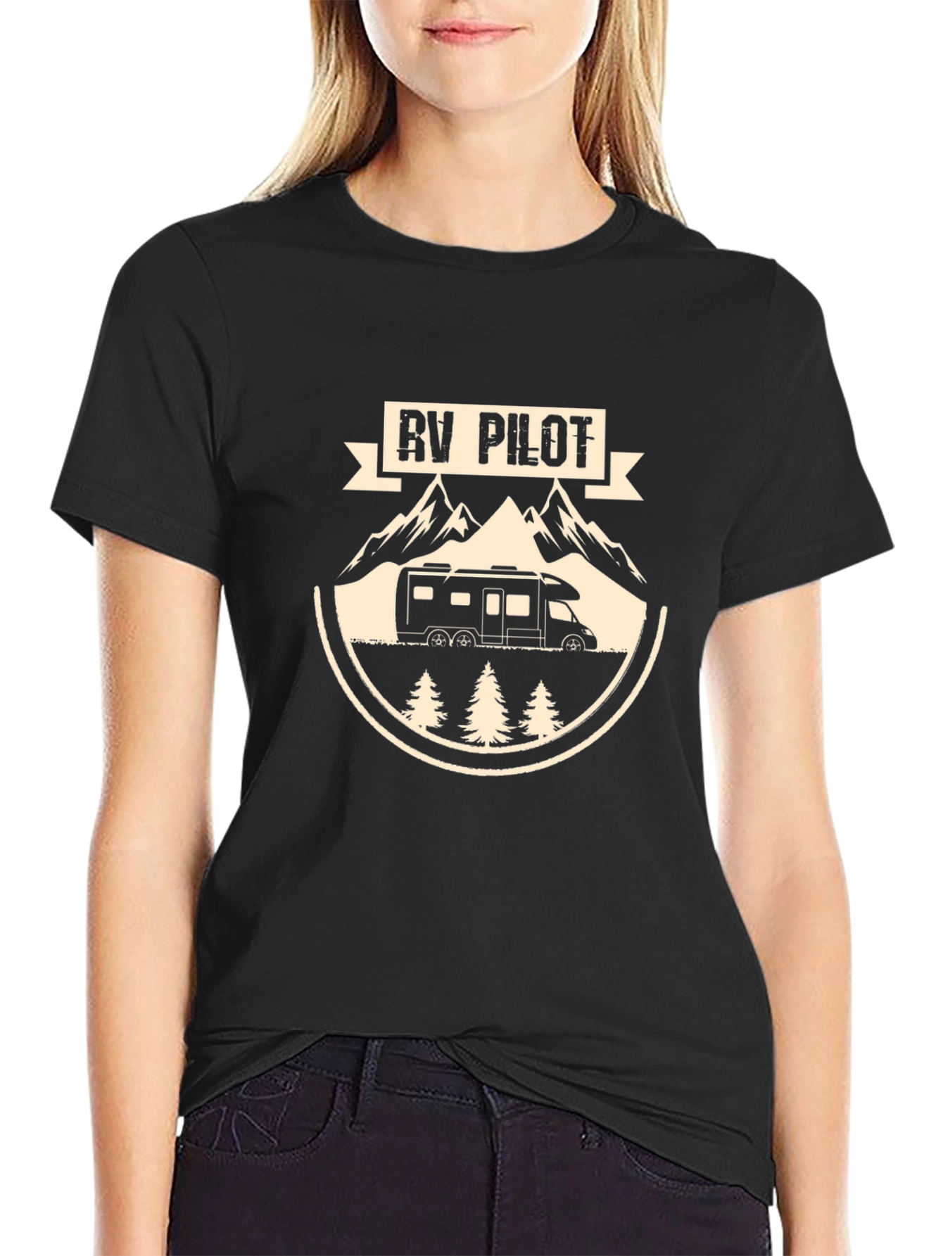 RV Pilot T-Shirt - Adventure Awaits!