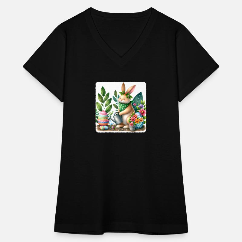 Rabbit Planting Garden Easter Bandana