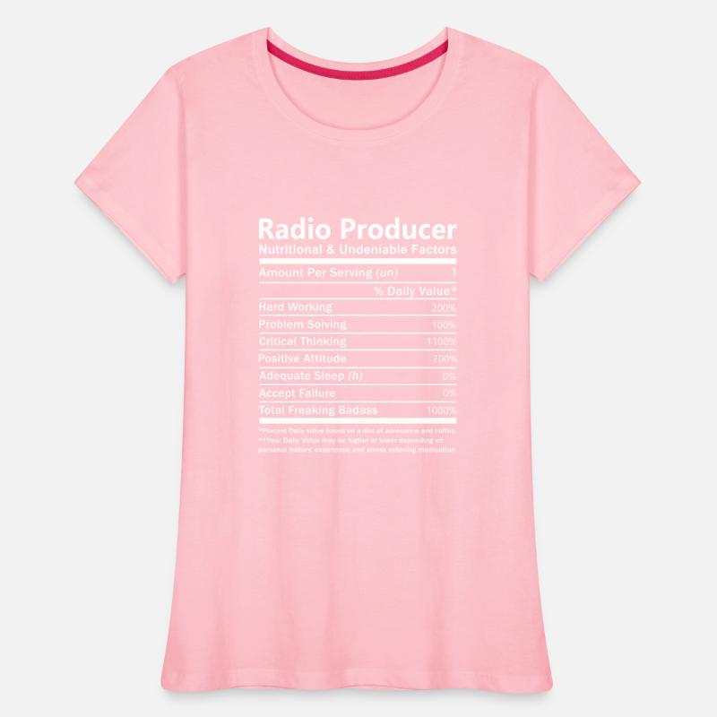 Radio Producer T Shirt - Nutritional And Undeniabl