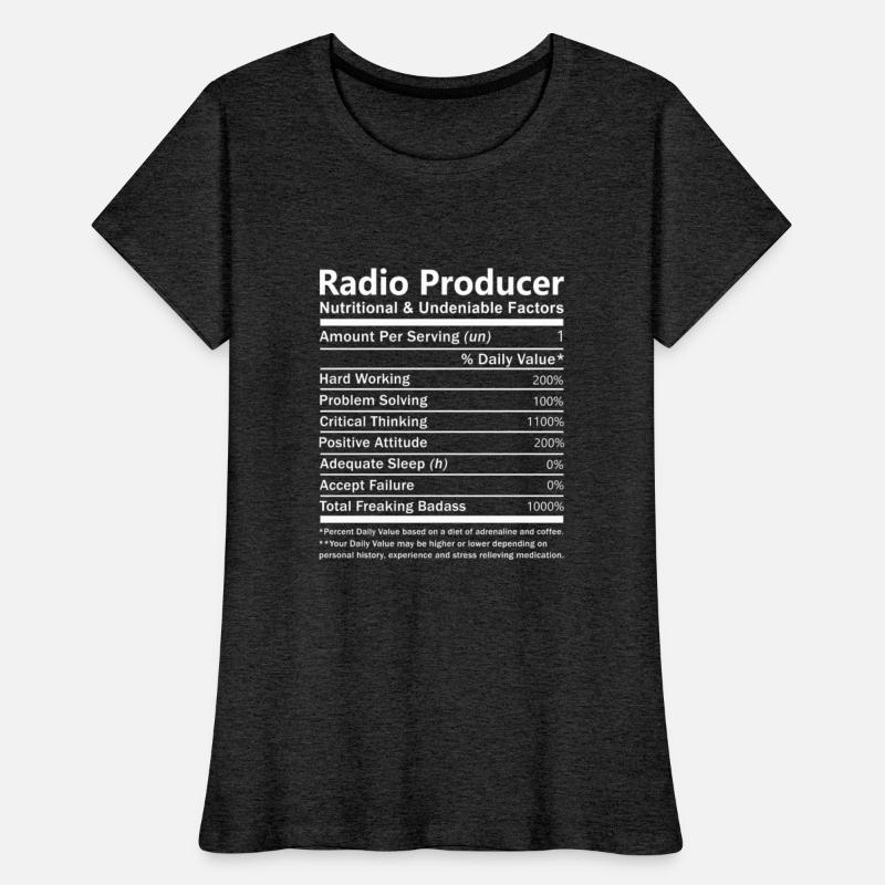 Radio Producer T Shirt - Nutritional And Undeniabl