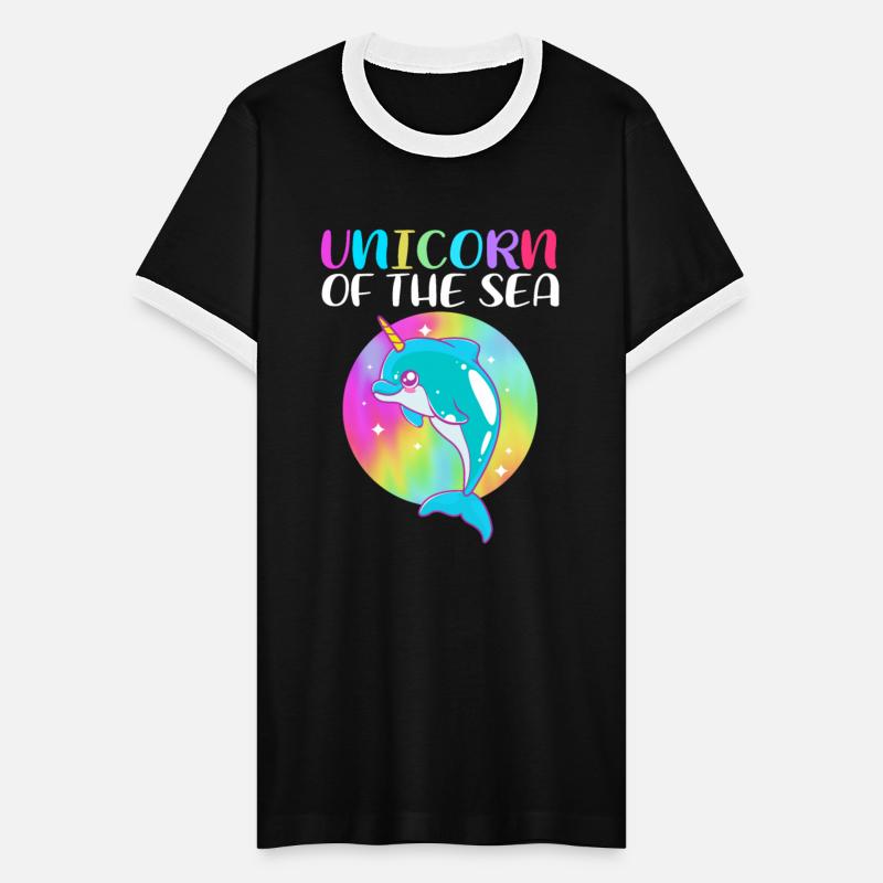Rainbow Narwhal Cute Unicorn Of The Sea