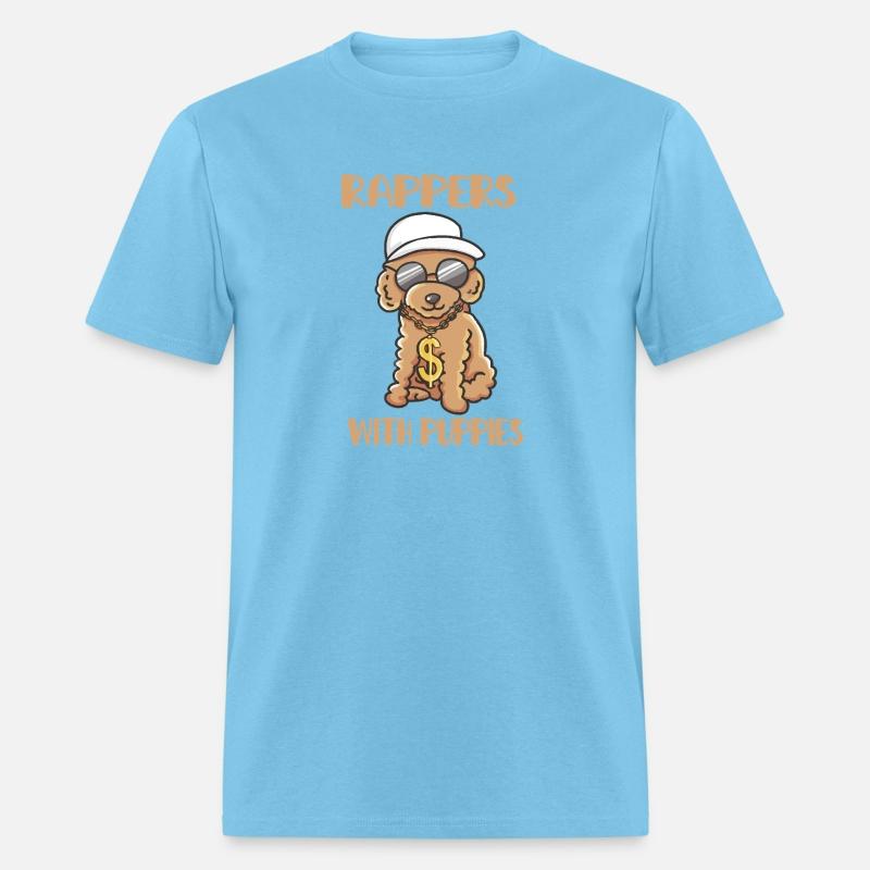rappers with puppies shirt