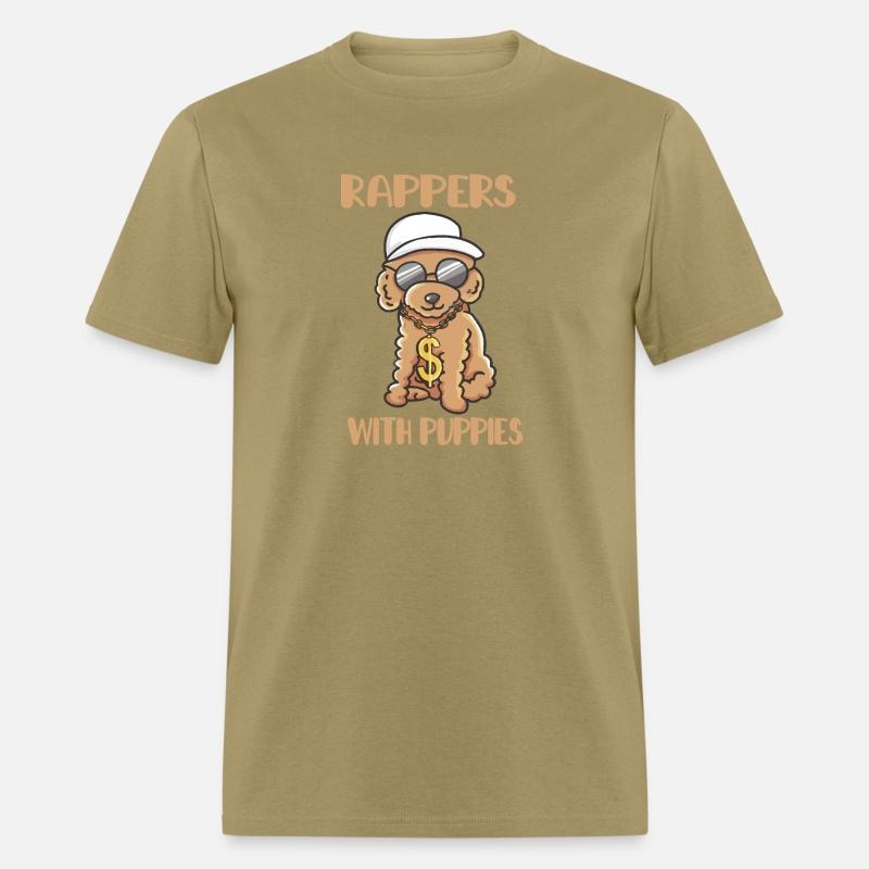 rappers with puppies shirt