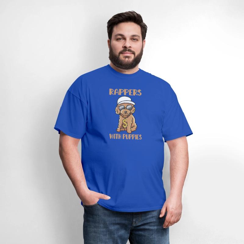 rappers with puppies shirt