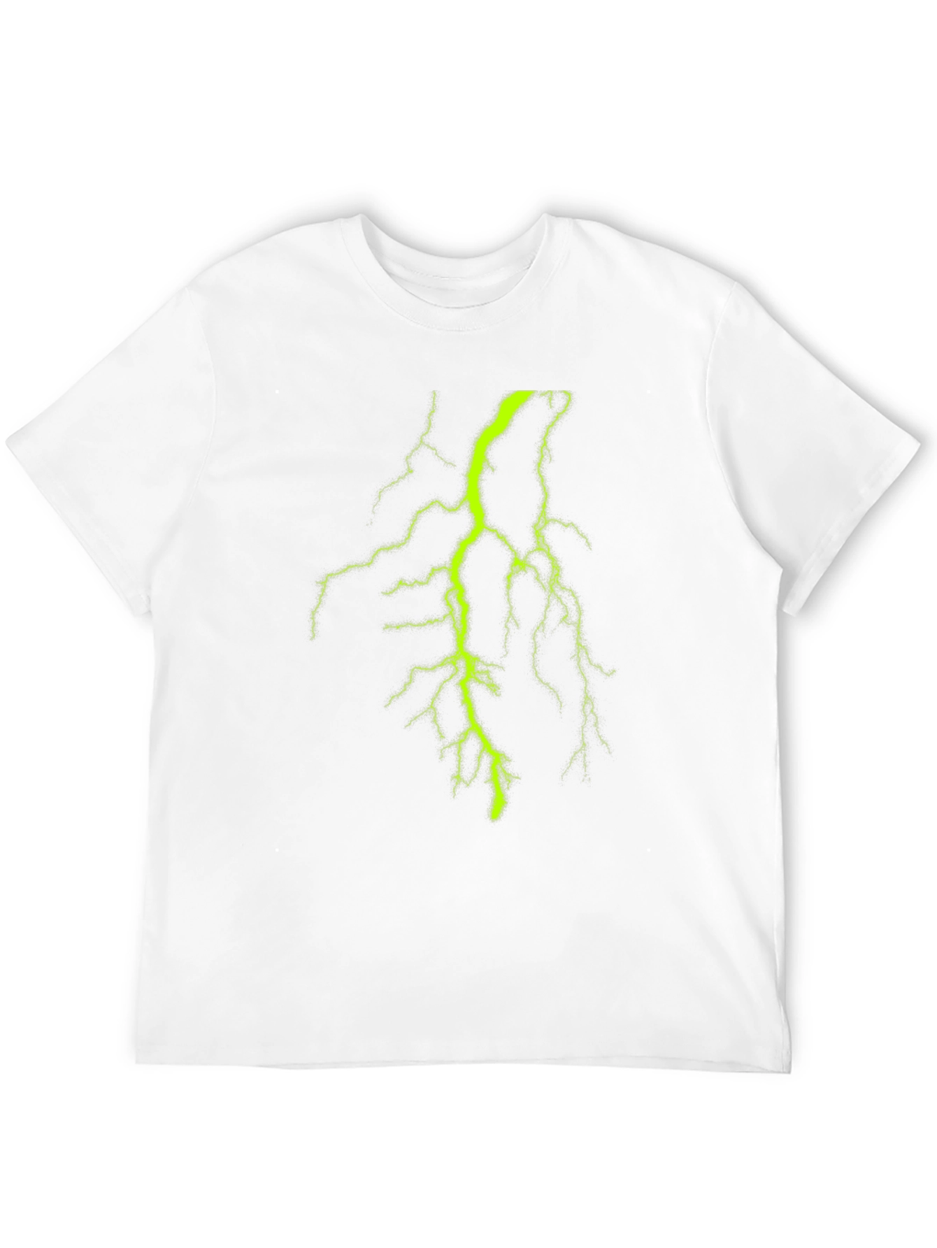 Electric Lightning Bolt Graphic T-Shirt