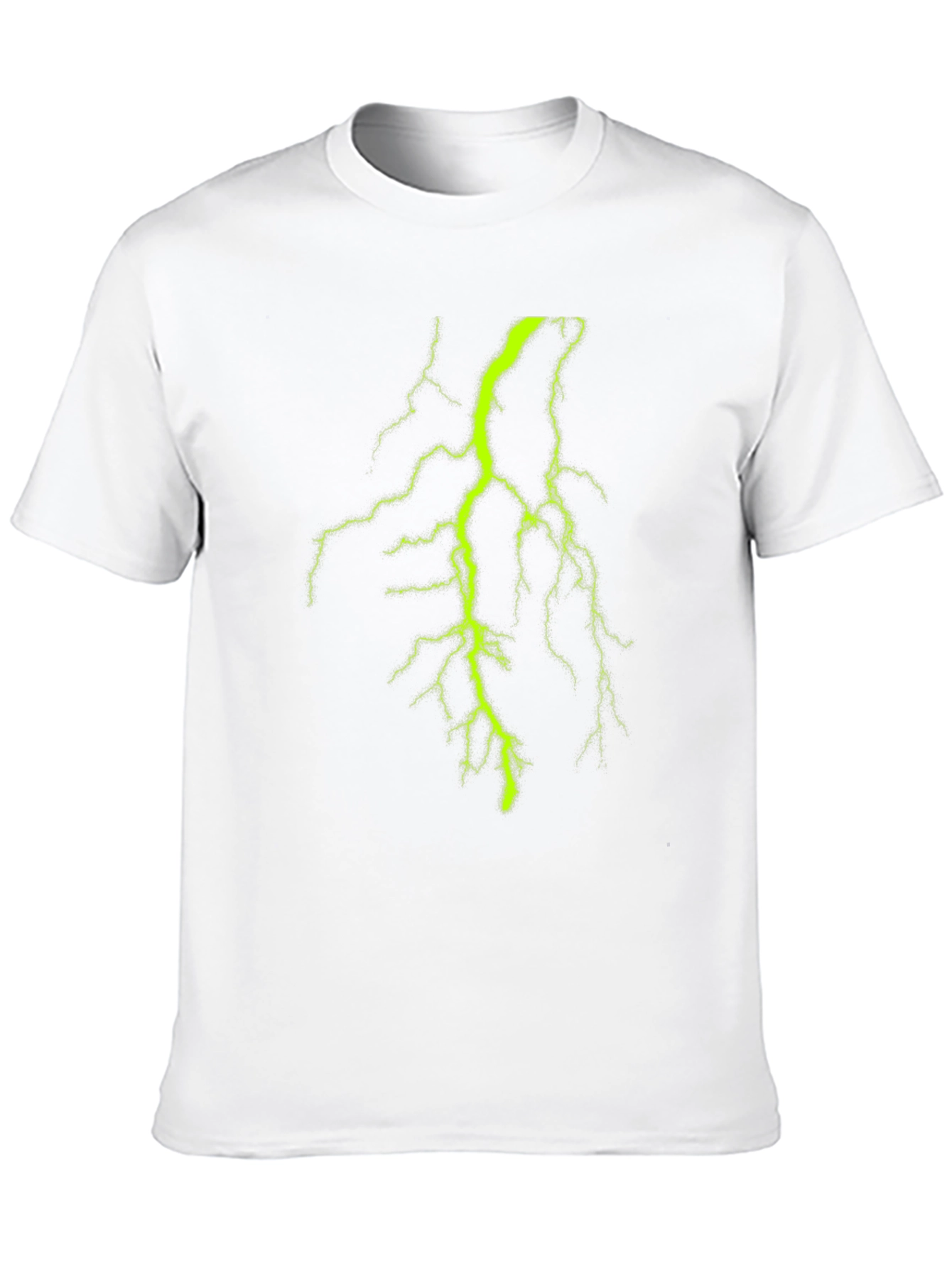 Electric Lightning Bolt Graphic T-Shirt