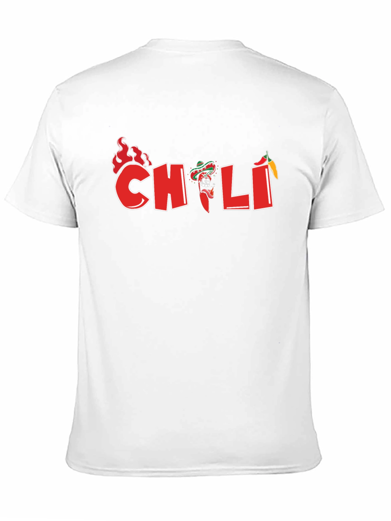 Spicy Chili Graphic T-Shirt - Black Cotton Tee