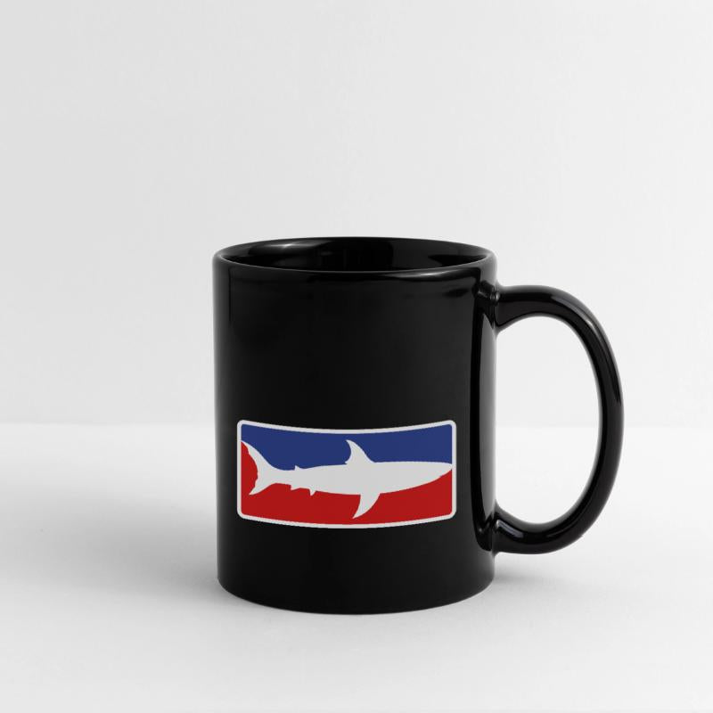 red blue sport shark button frame shield black swi