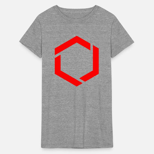 Red Hexagon Shape