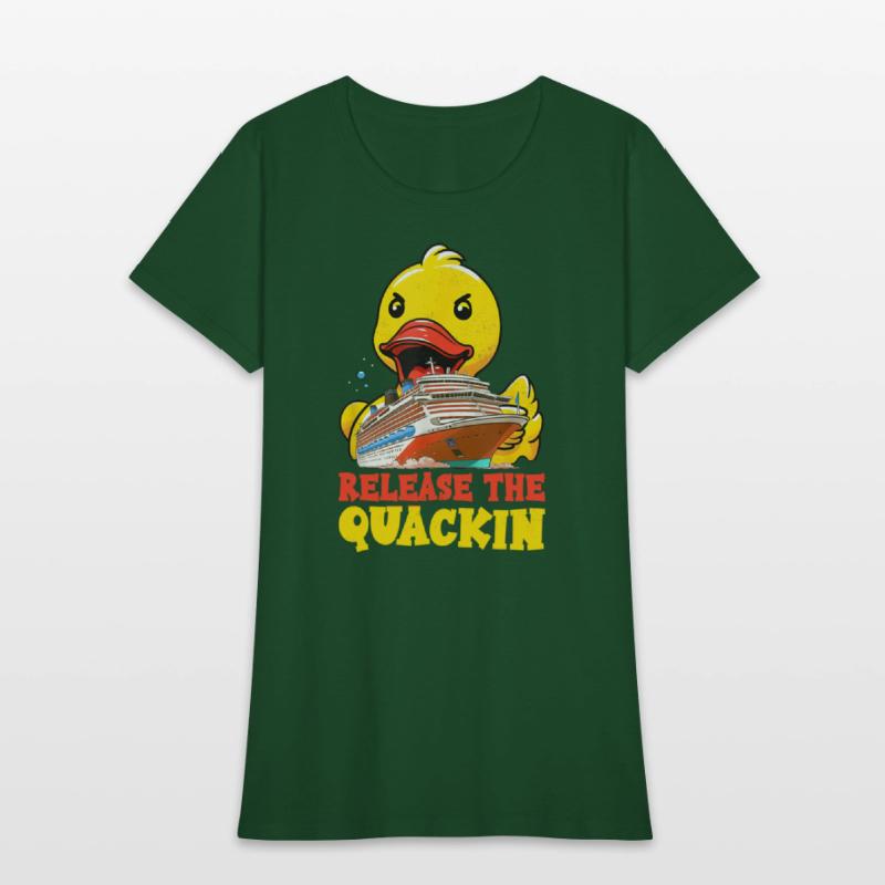 Release The Quackin Funny Rubber Duck Boat Cruise