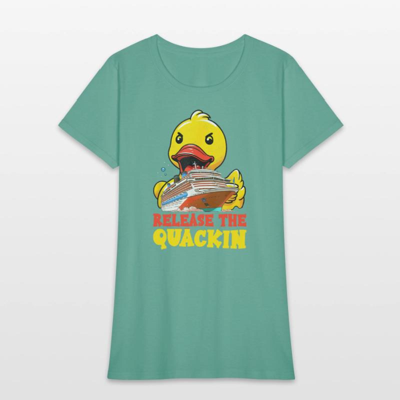 Release The Quackin Funny Rubber Duck Boat Cruise