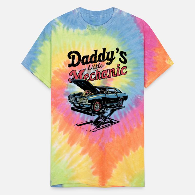 Retro Mechanic Car Illustration