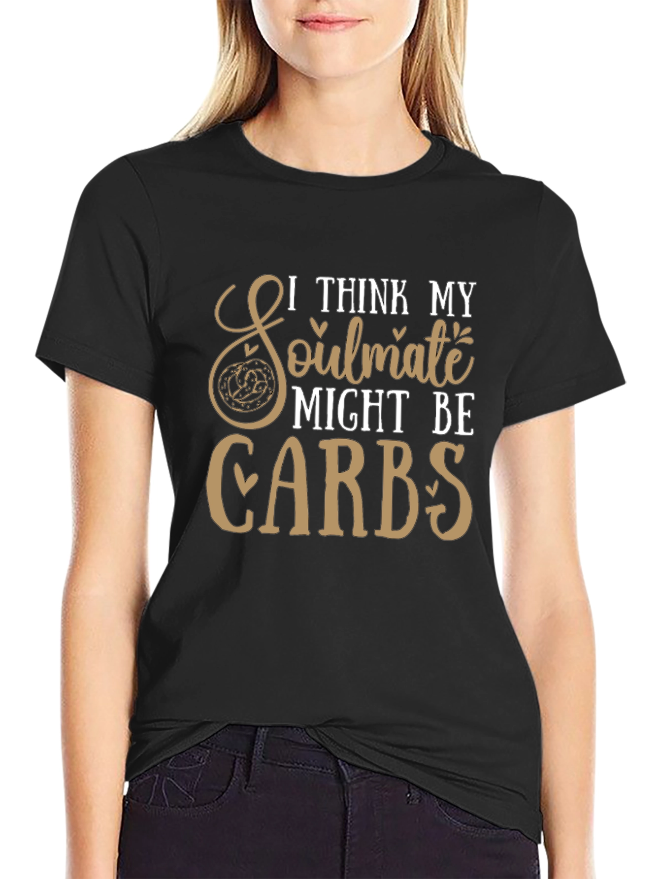 Funny Carbs Lover T-Shirt - Soulmate Design