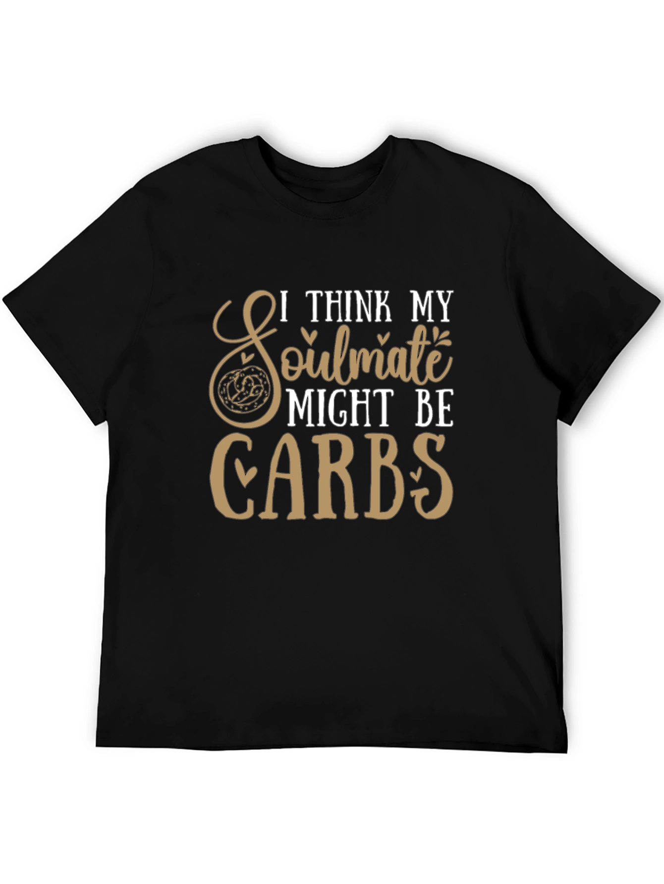 Funny Carbs Lover T-Shirt - Soulmate Design