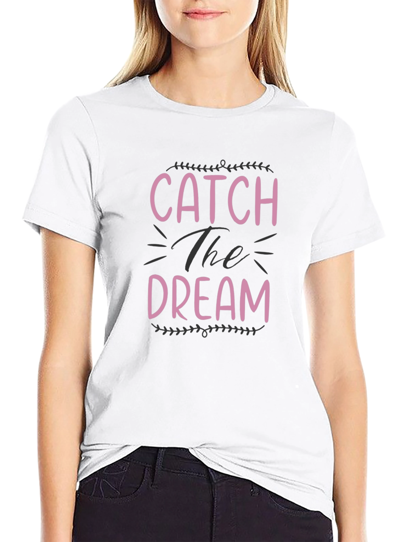 Catch The Dream Graphic Tee - Stylish Unisex T-Shirt