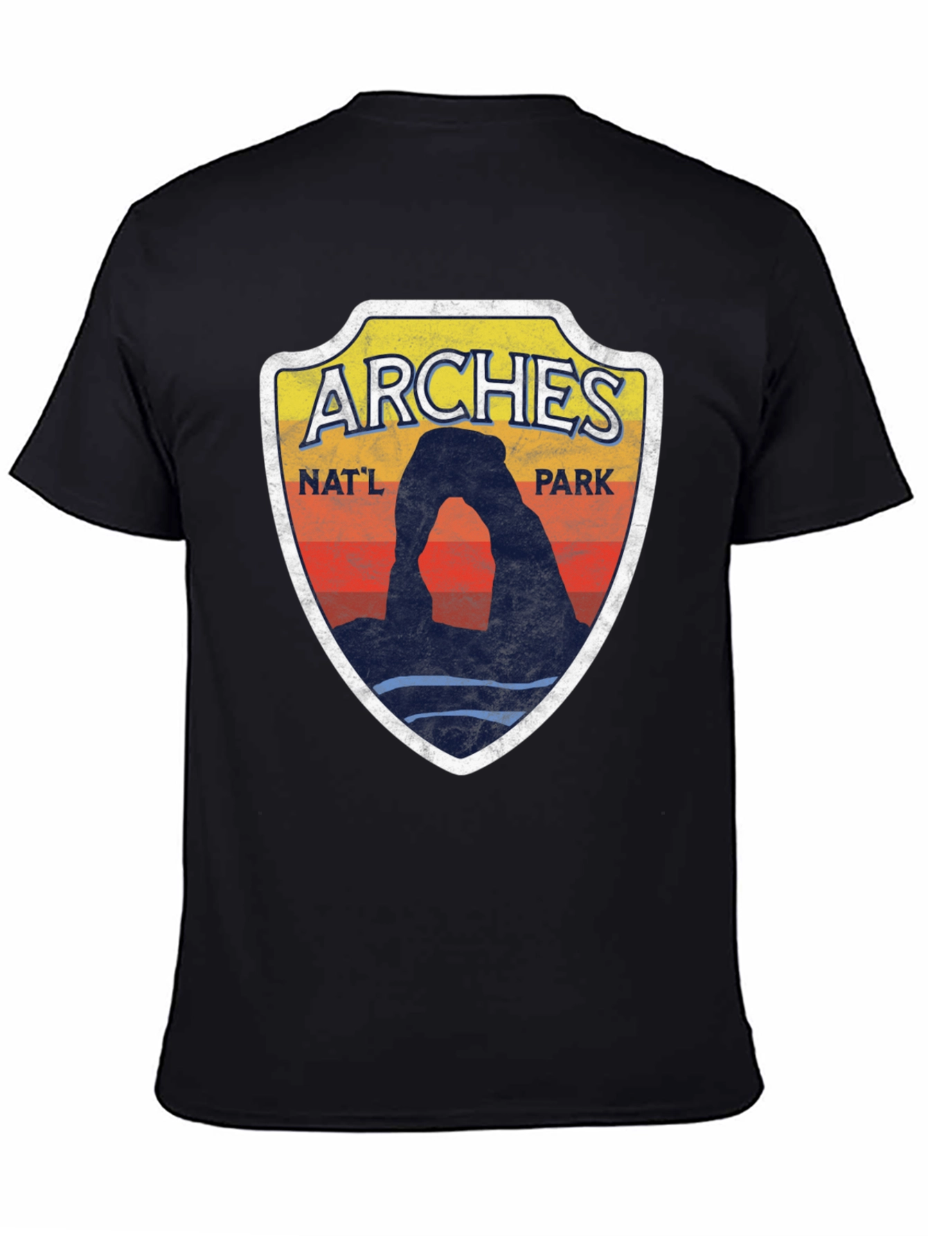 Arches National Park T-Shirt - Retro Graphic Tee