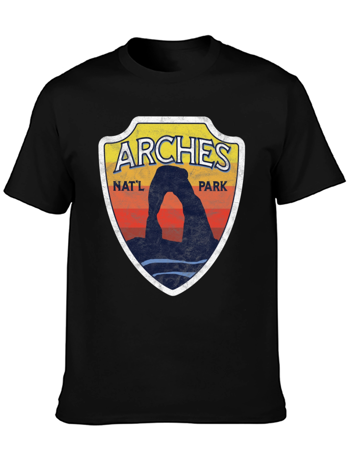 Arches National Park T-Shirt - Retro Graphic Tee