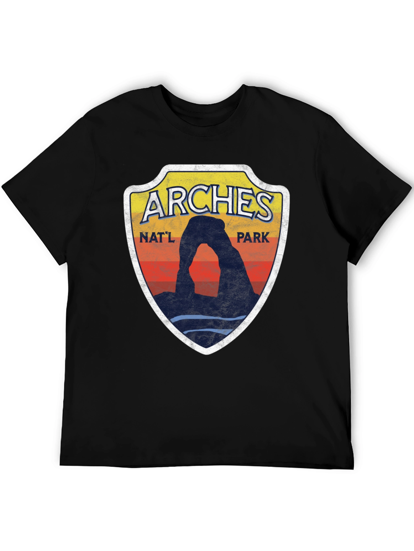 Arches National Park T-Shirt - Retro Graphic Tee