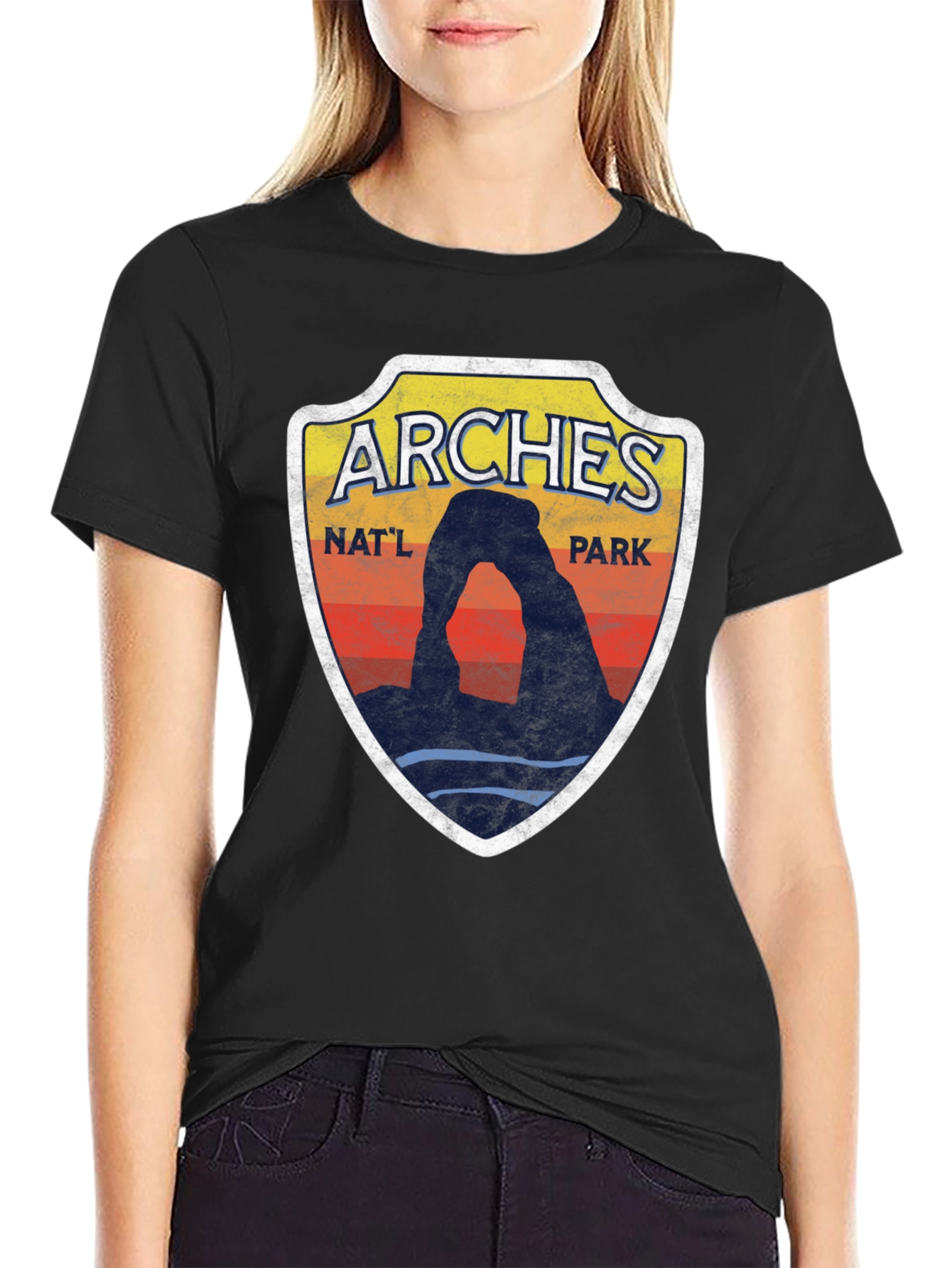 Arches National Park T-Shirt - Retro Graphic Tee