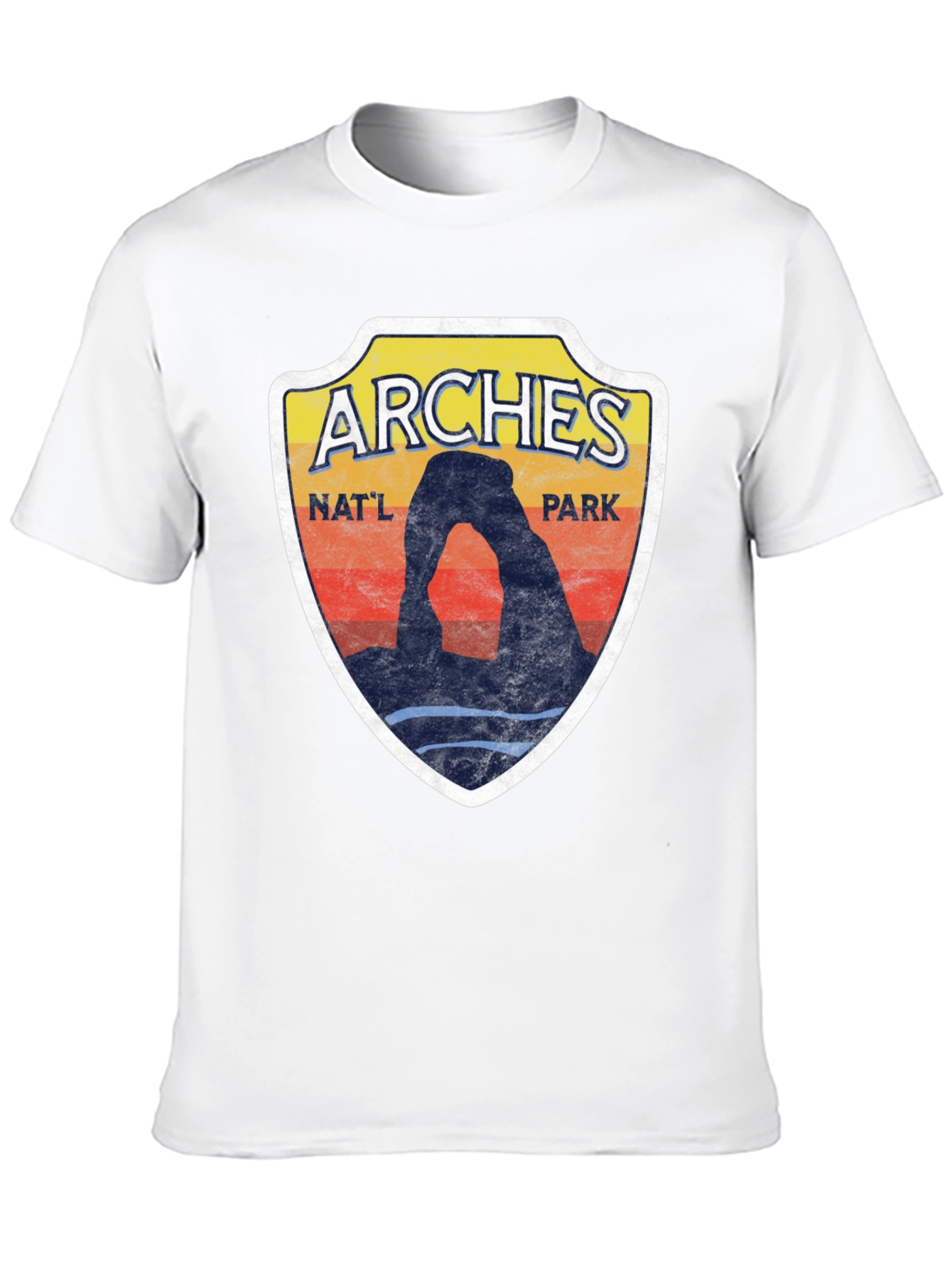 Arches National Park T-Shirt - Retro Graphic Tee