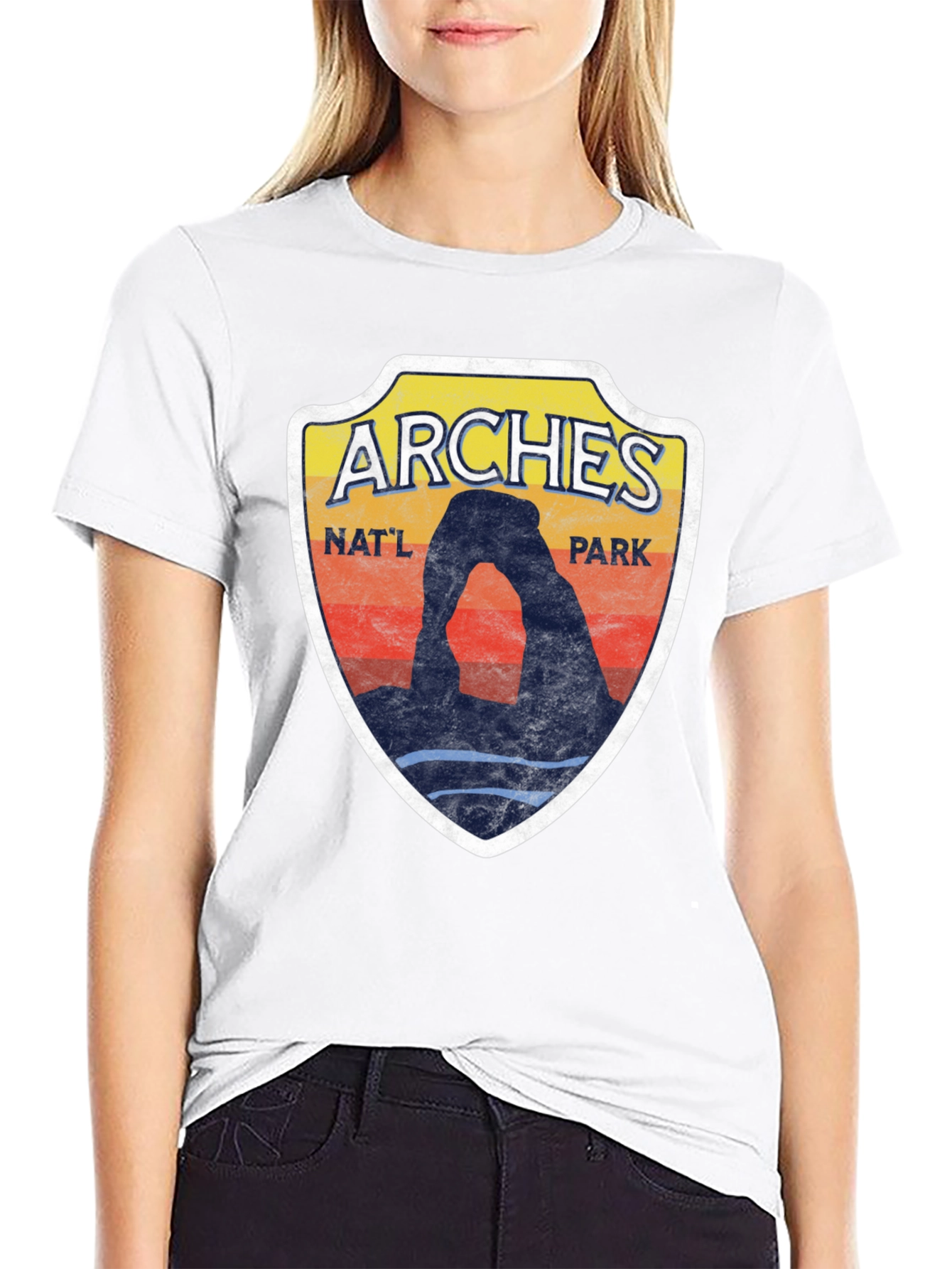 Arches National Park T-Shirt - Retro Graphic Tee