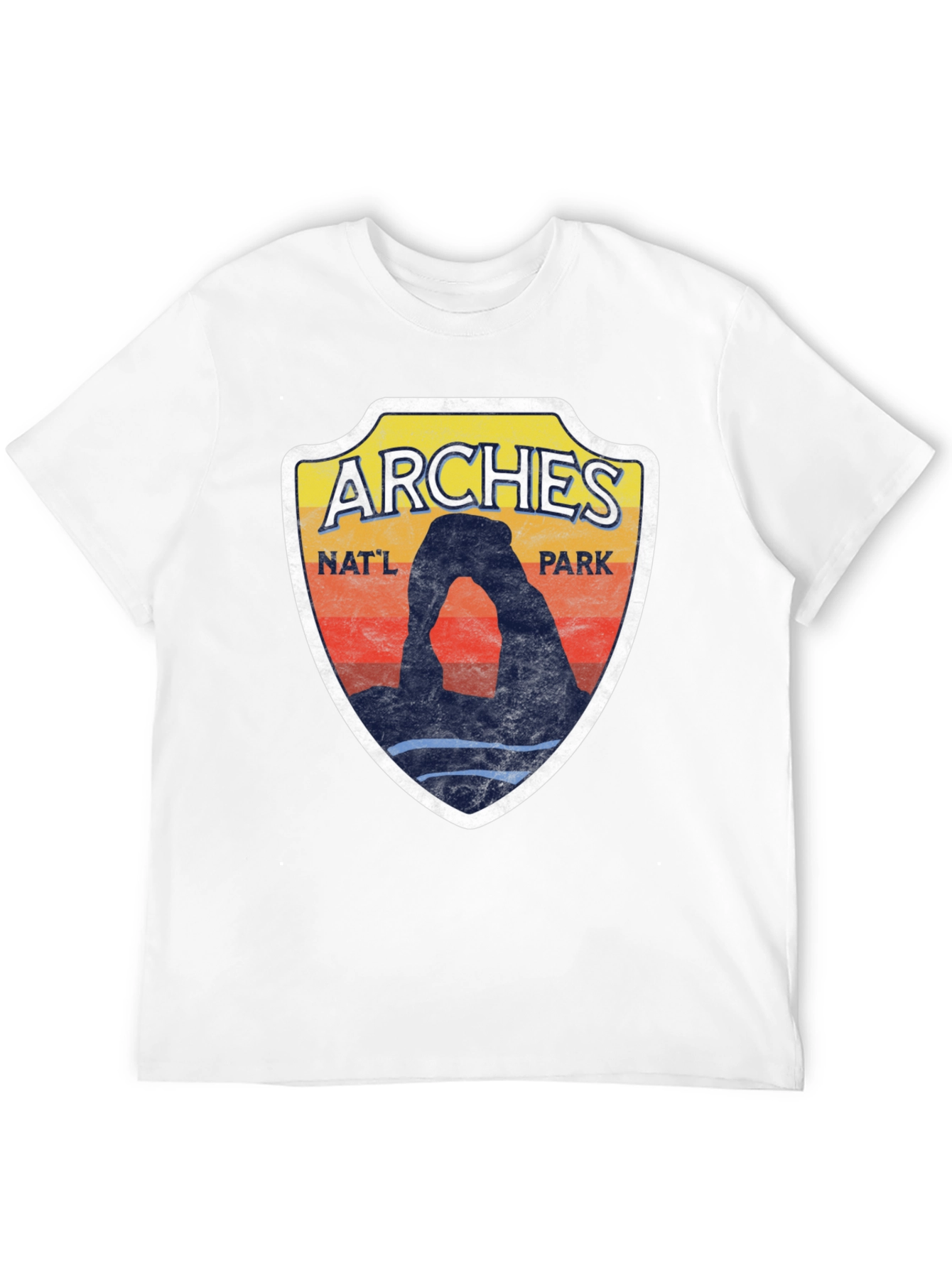 Arches National Park T-Shirt - Retro Graphic Tee