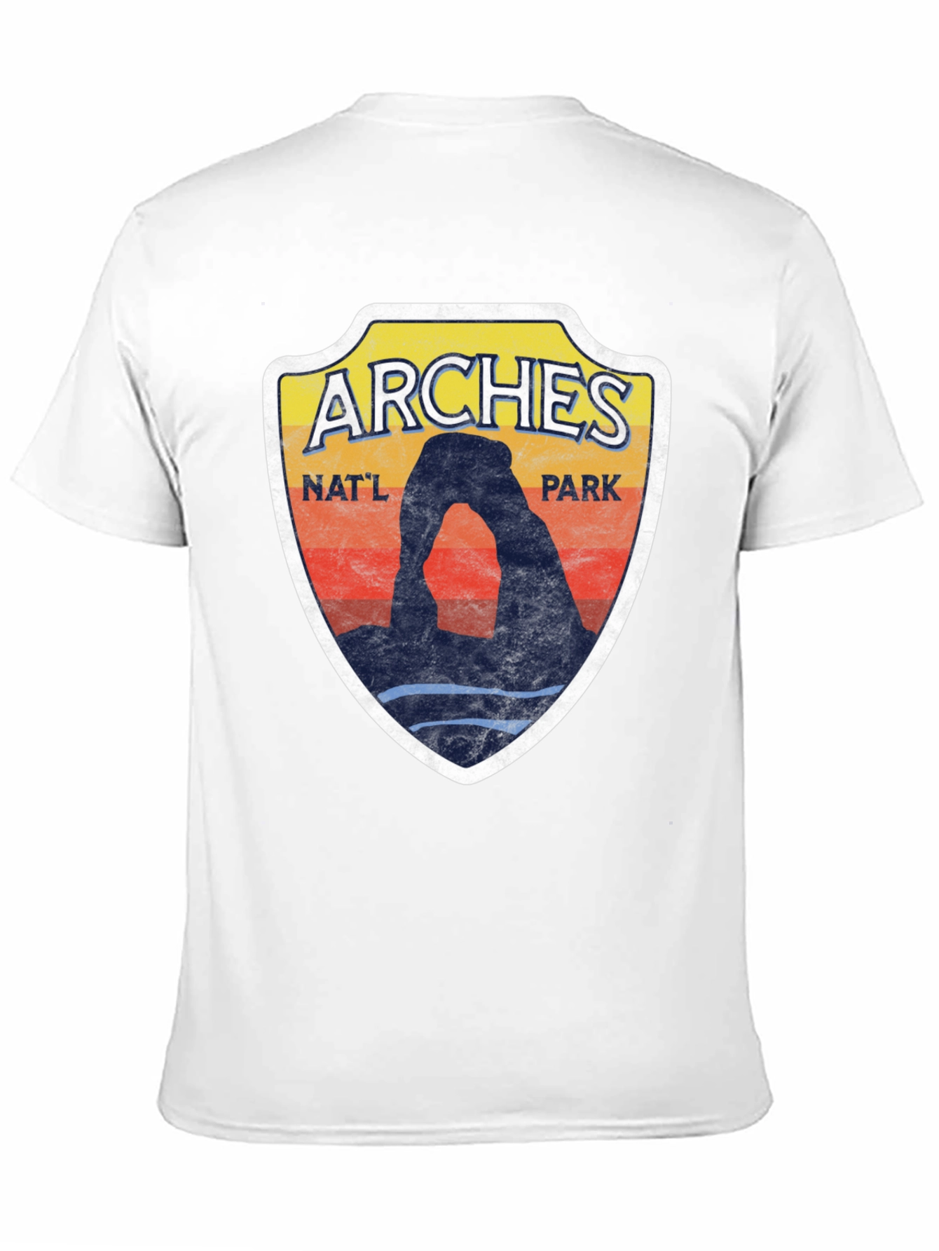 Arches National Park T-Shirt - Retro Graphic Tee