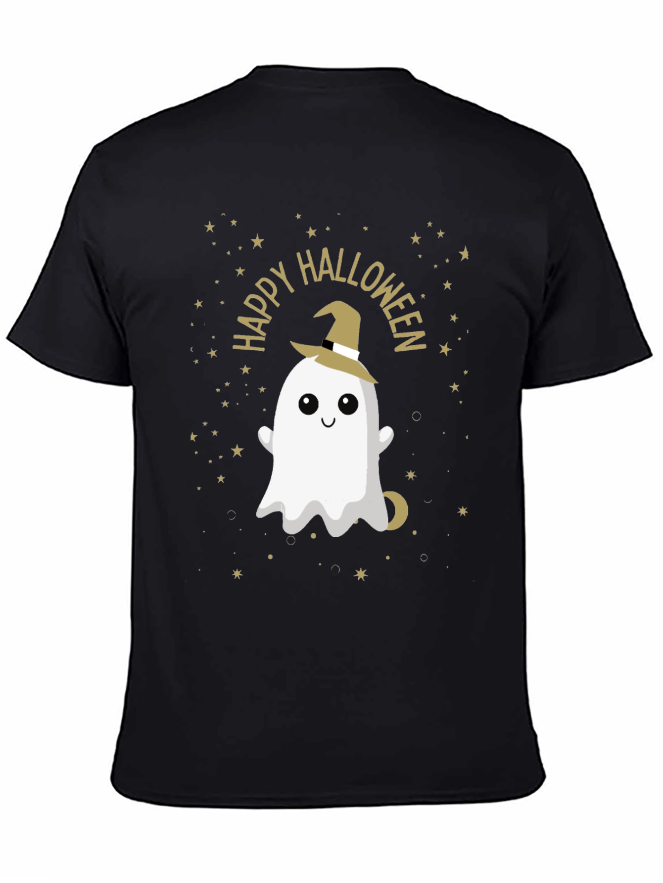 Happy Halloween Ghost Graphic T-Shirt