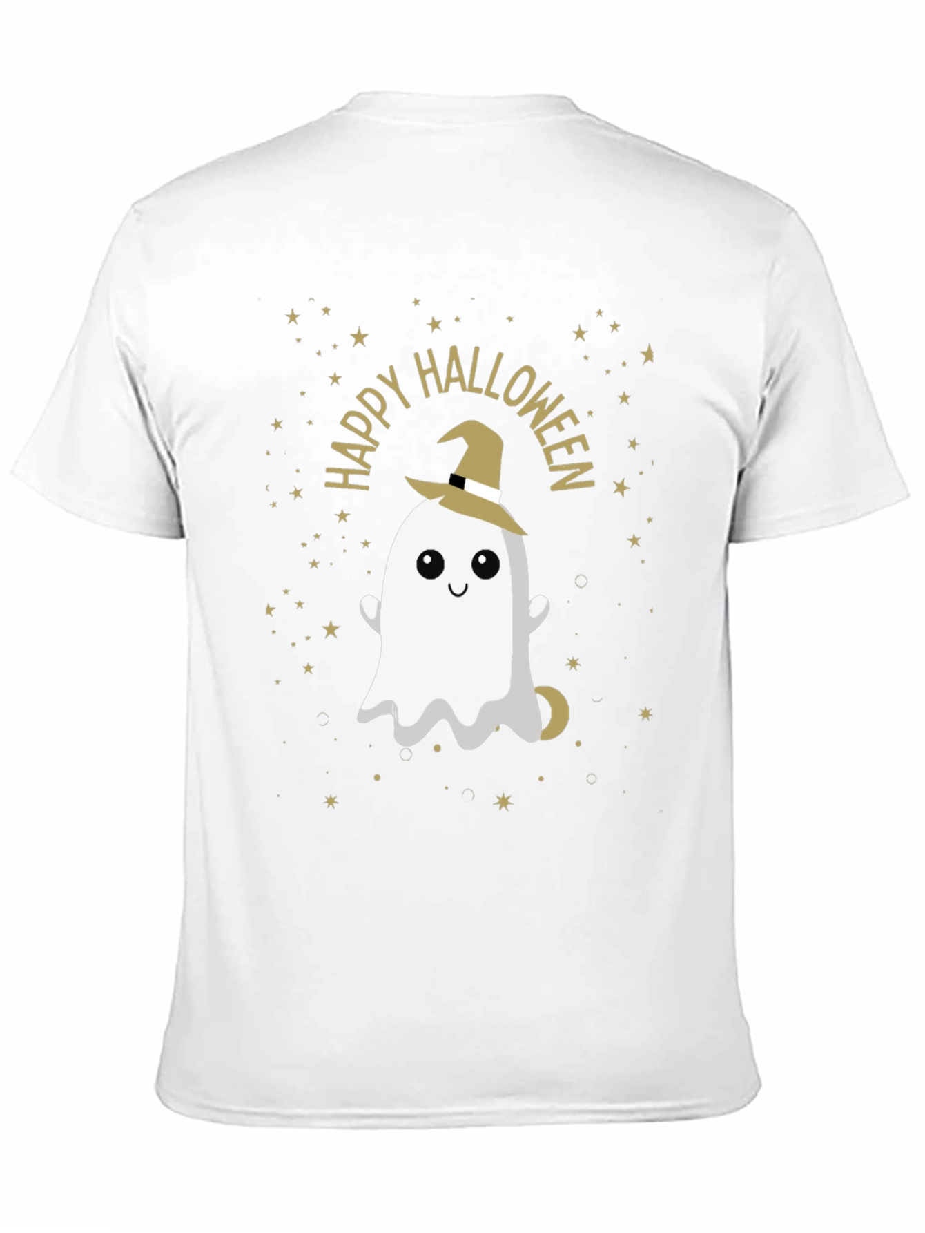 Happy Halloween Ghost Graphic T-Shirt