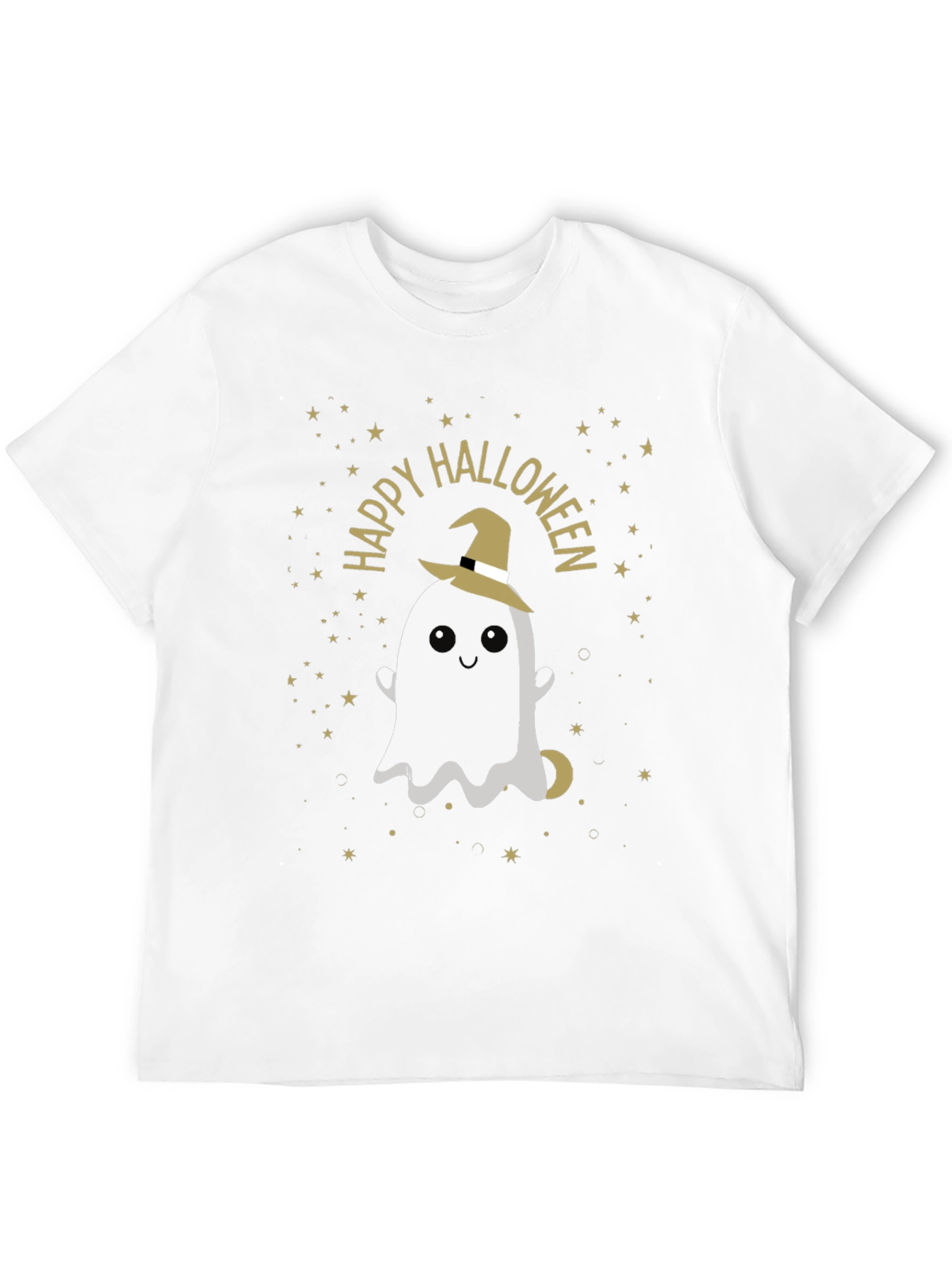 Happy Halloween Ghost Graphic T-Shirt