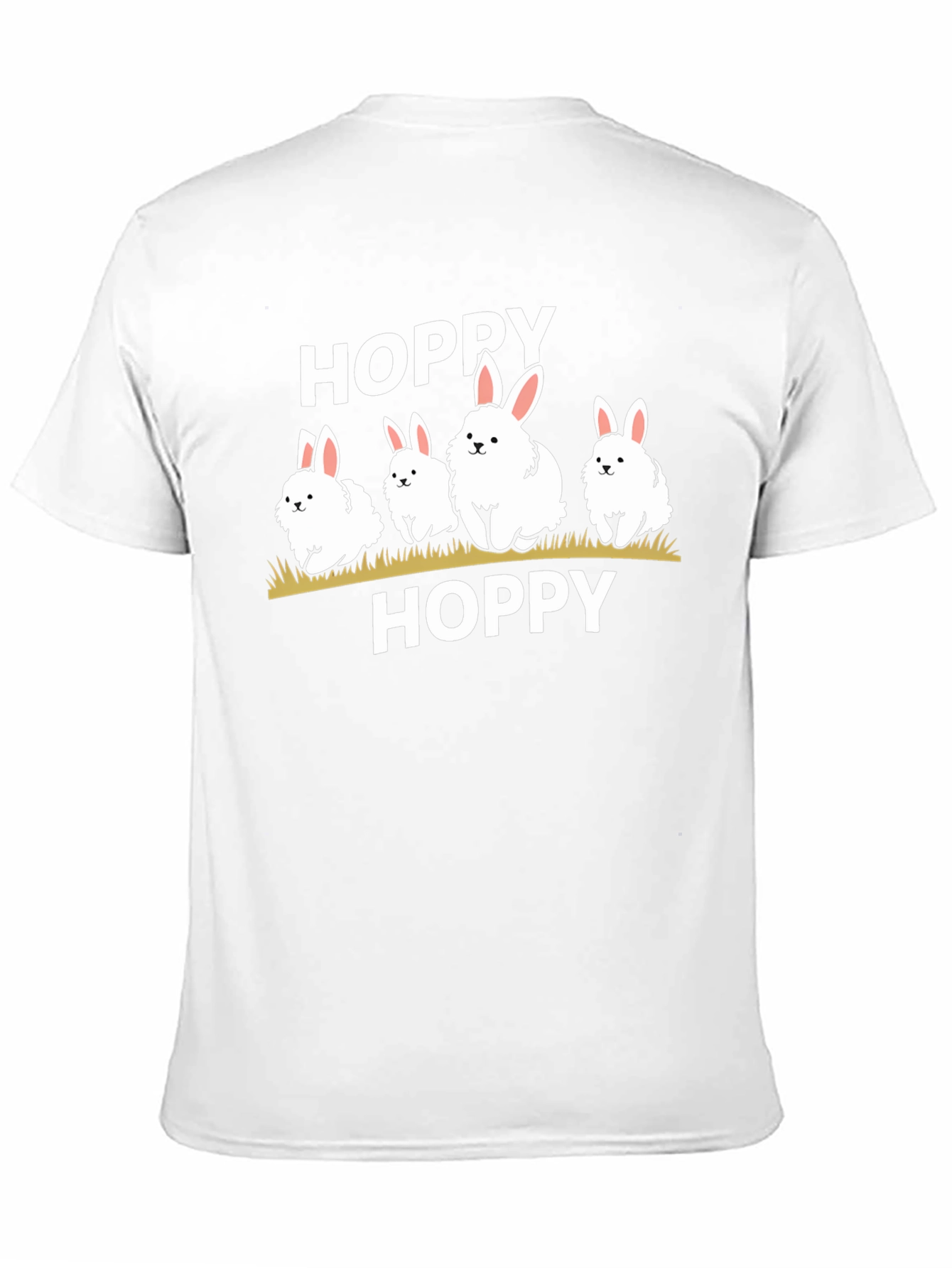Hoppy Easter Bunny T-Shirt - Cute Rabbit Tee