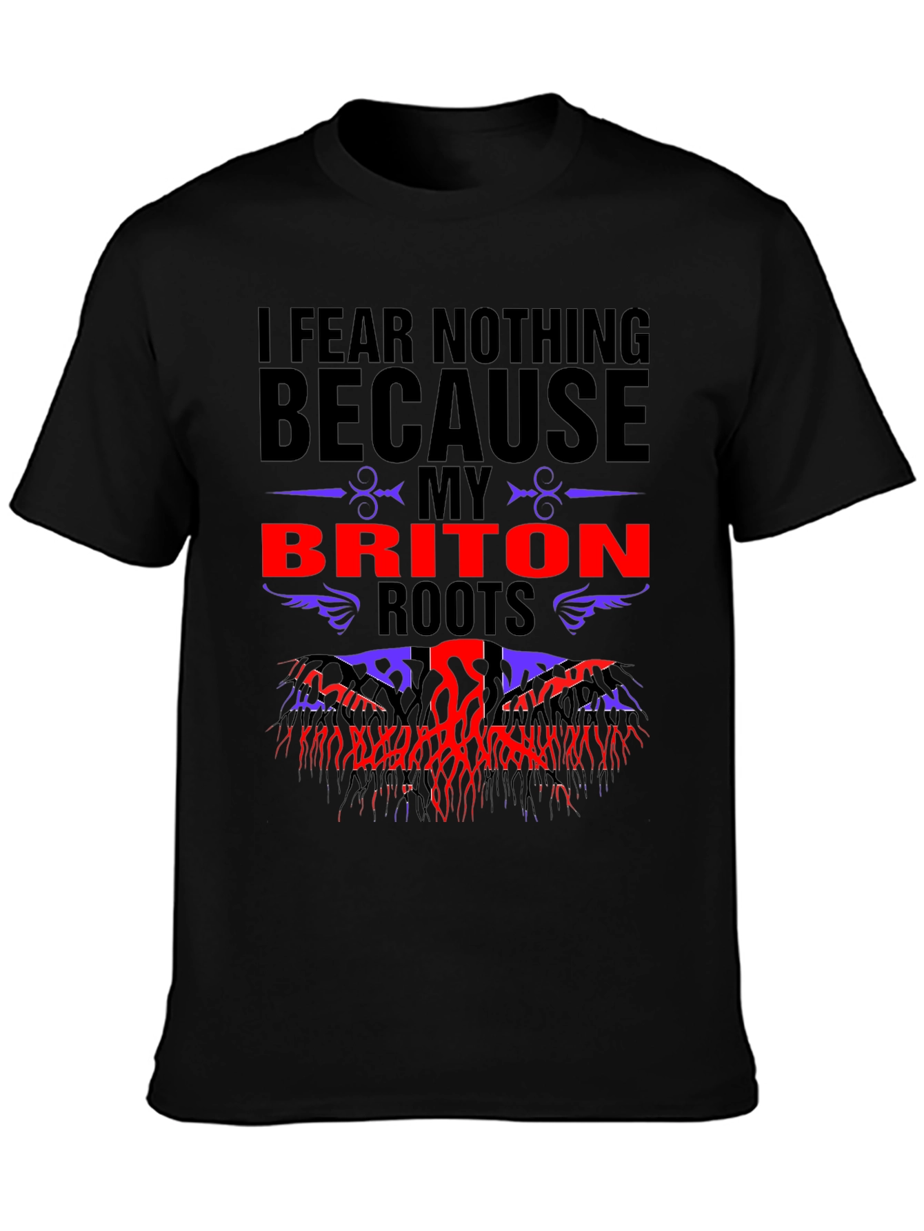 Briton Roots T-Shirt - I Fear Nothing Tee