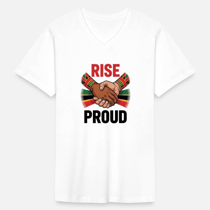 Rise Proud – Unity Handshake Empowerment Design