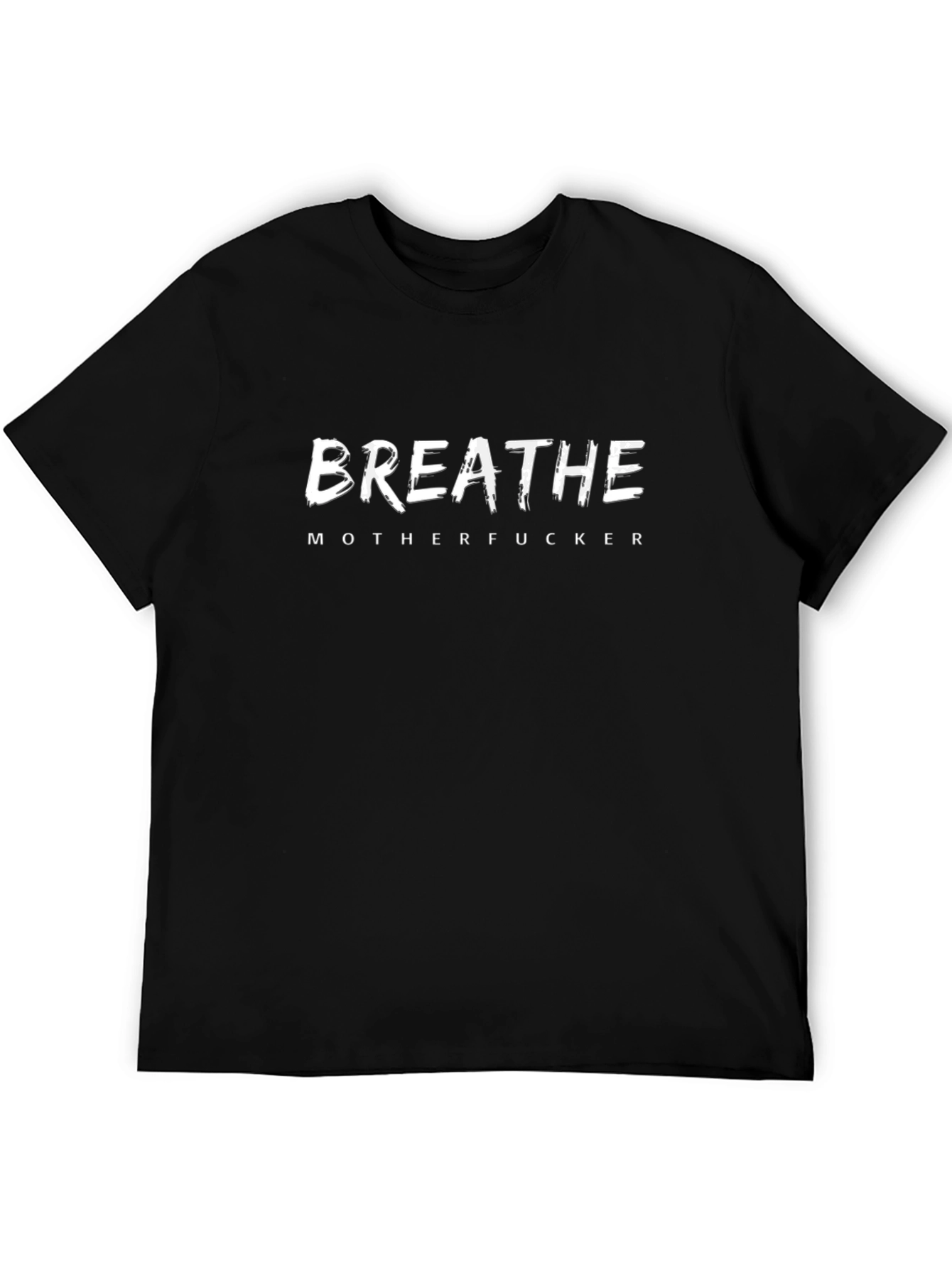Breathe Graphic T-Shirt - Black