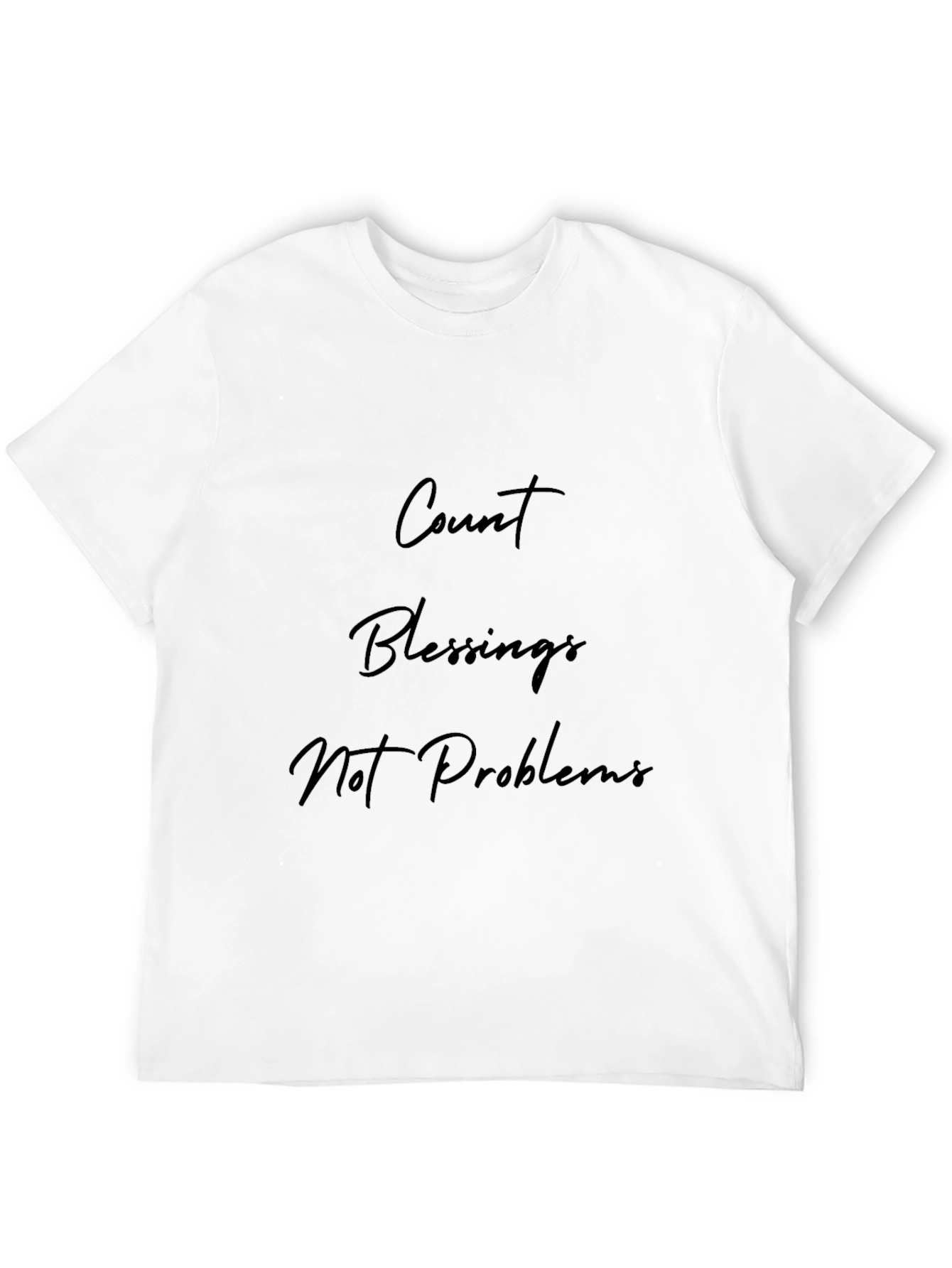 Count Blessings T-Shirt - Motivational Tee