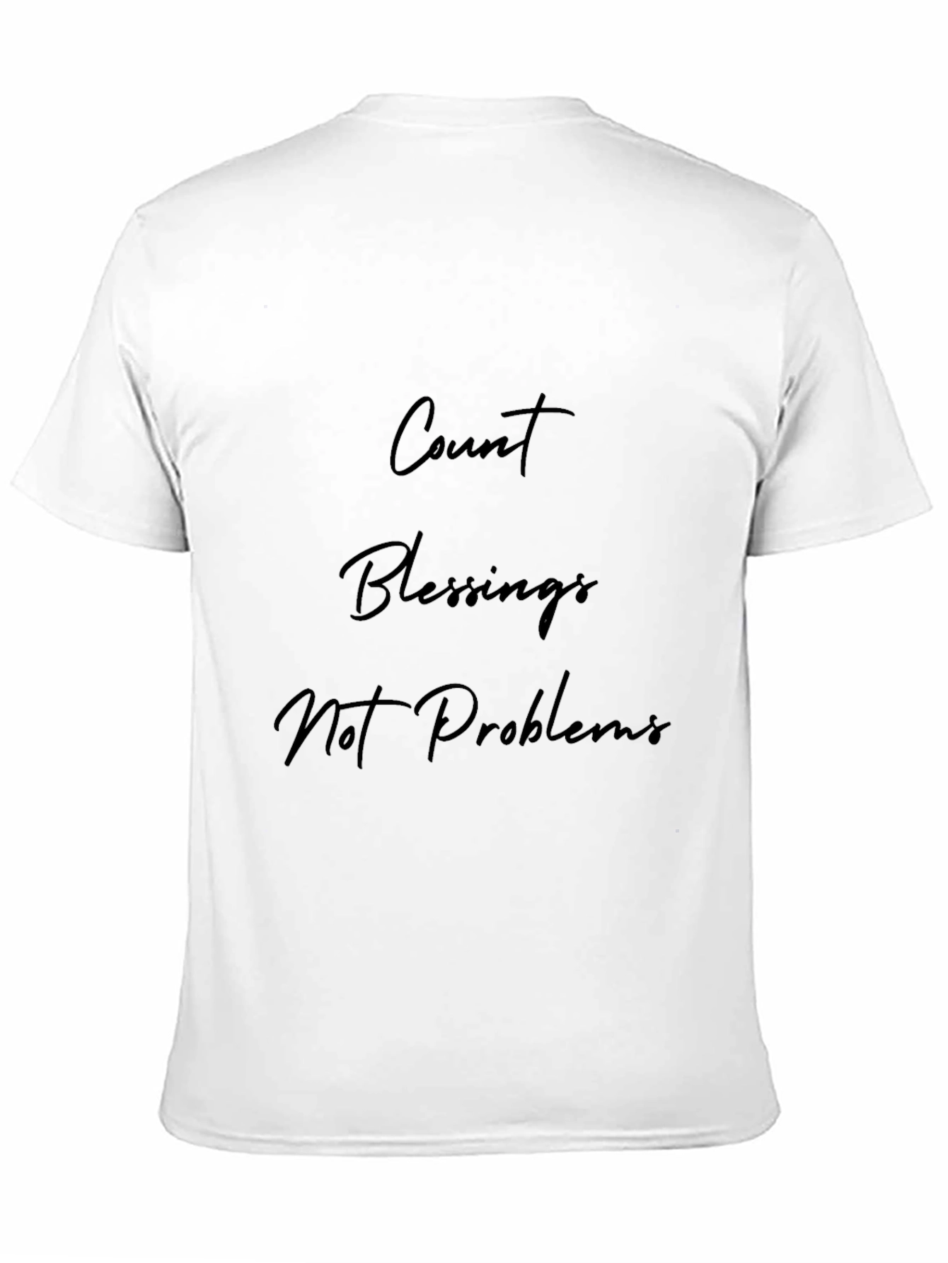 Count Blessings T-Shirt - Motivational Tee