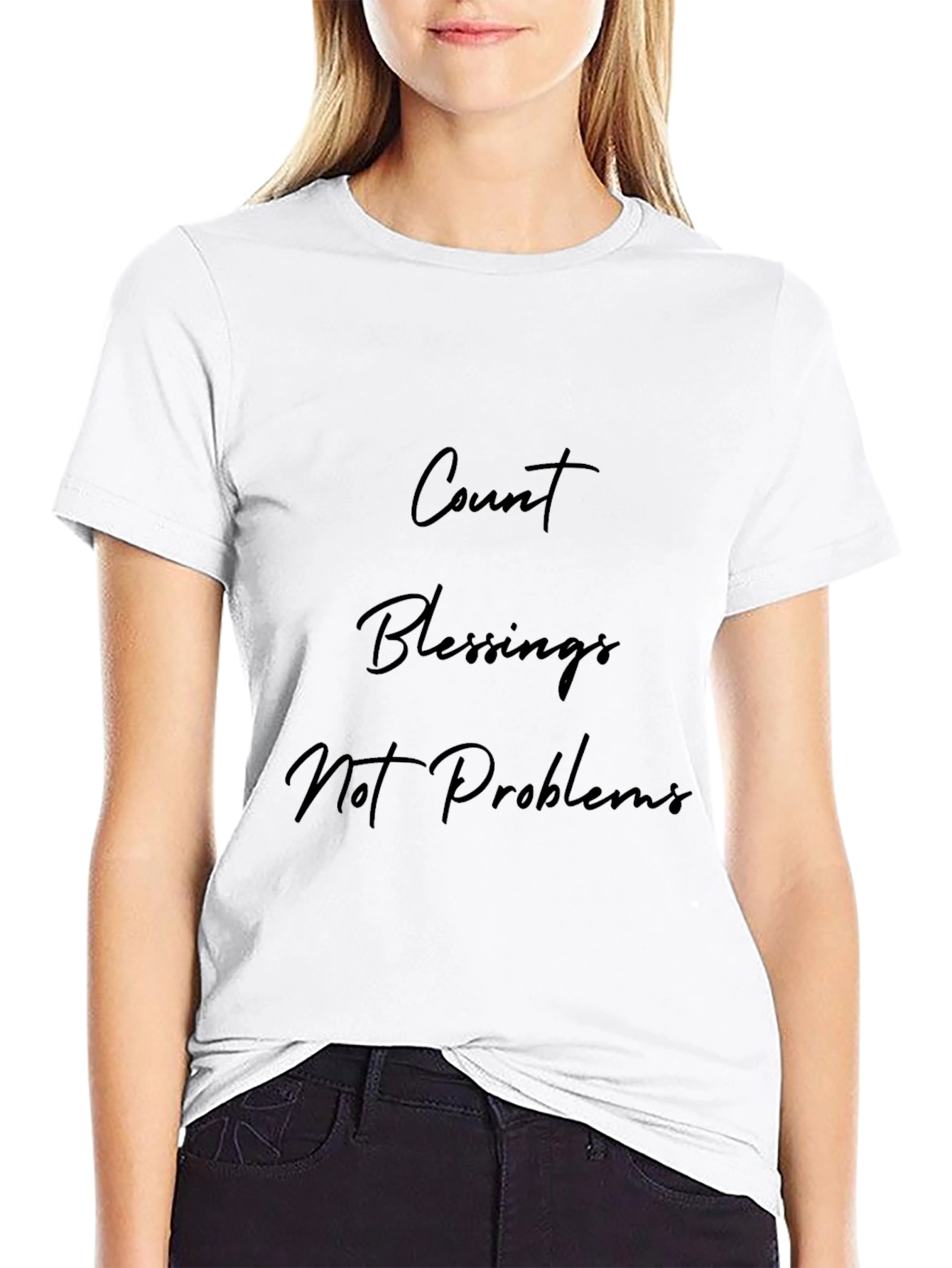 Count Blessings T-Shirt - Motivational Tee