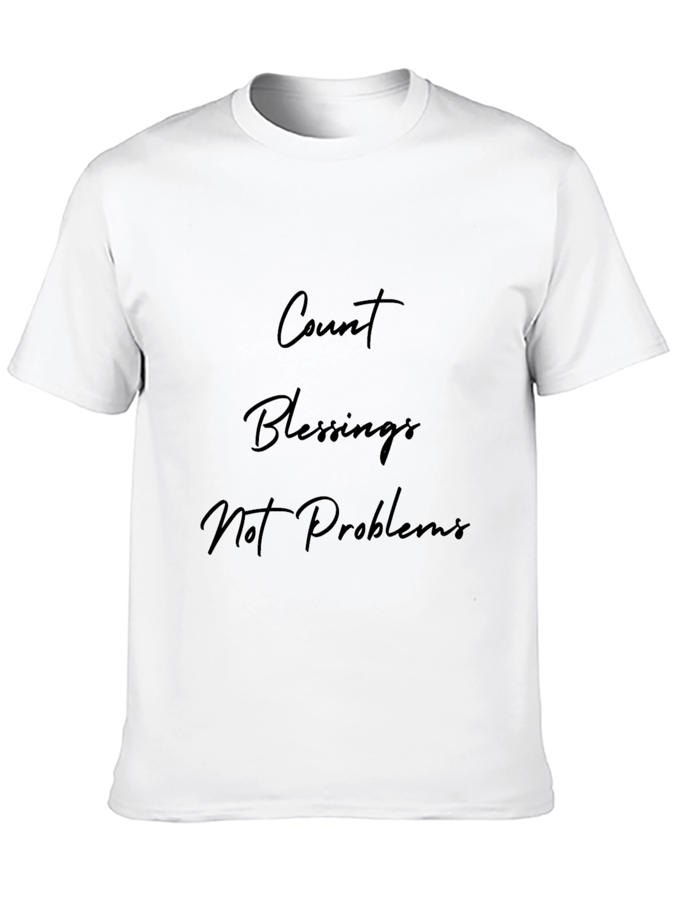 Count Blessings T-Shirt - Motivational Tee
