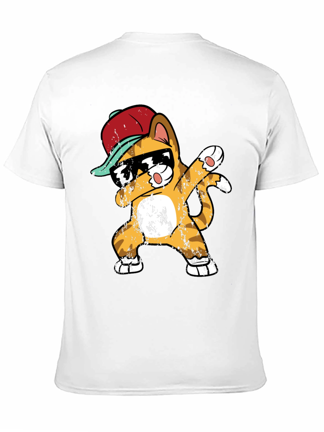 Cool Cat Dab T-Shirt - Mens Black Tee